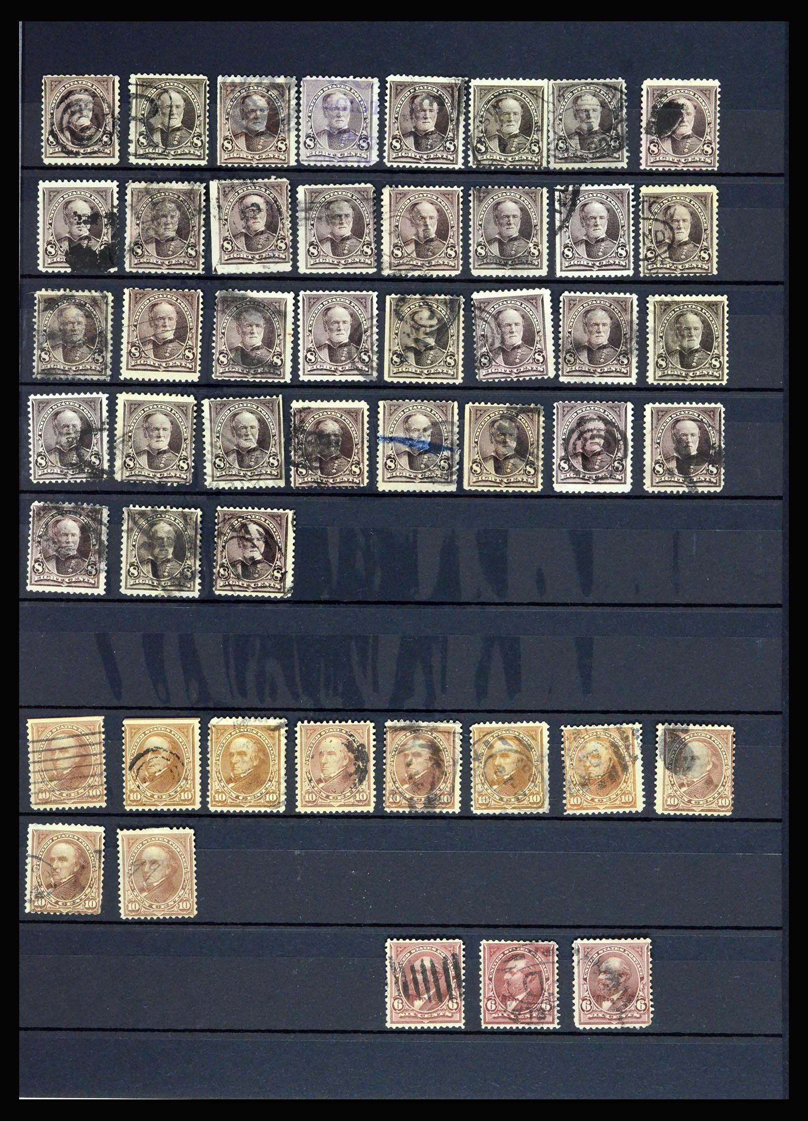 36866 057 - Stamp collection 36866 USA sorting lot.