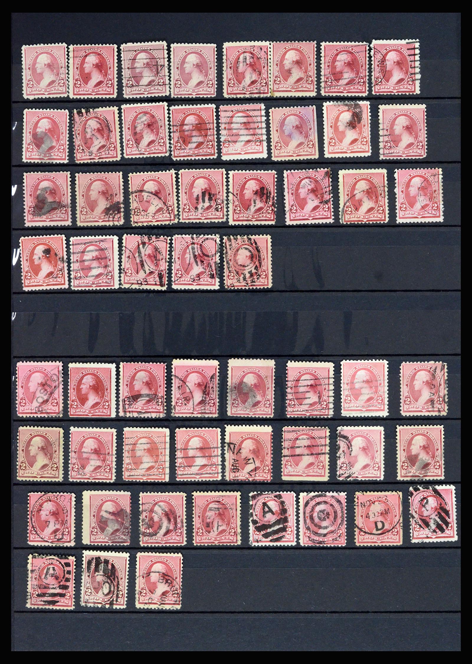 36866 060 - Stamp collection 36866 USA sorting lot.