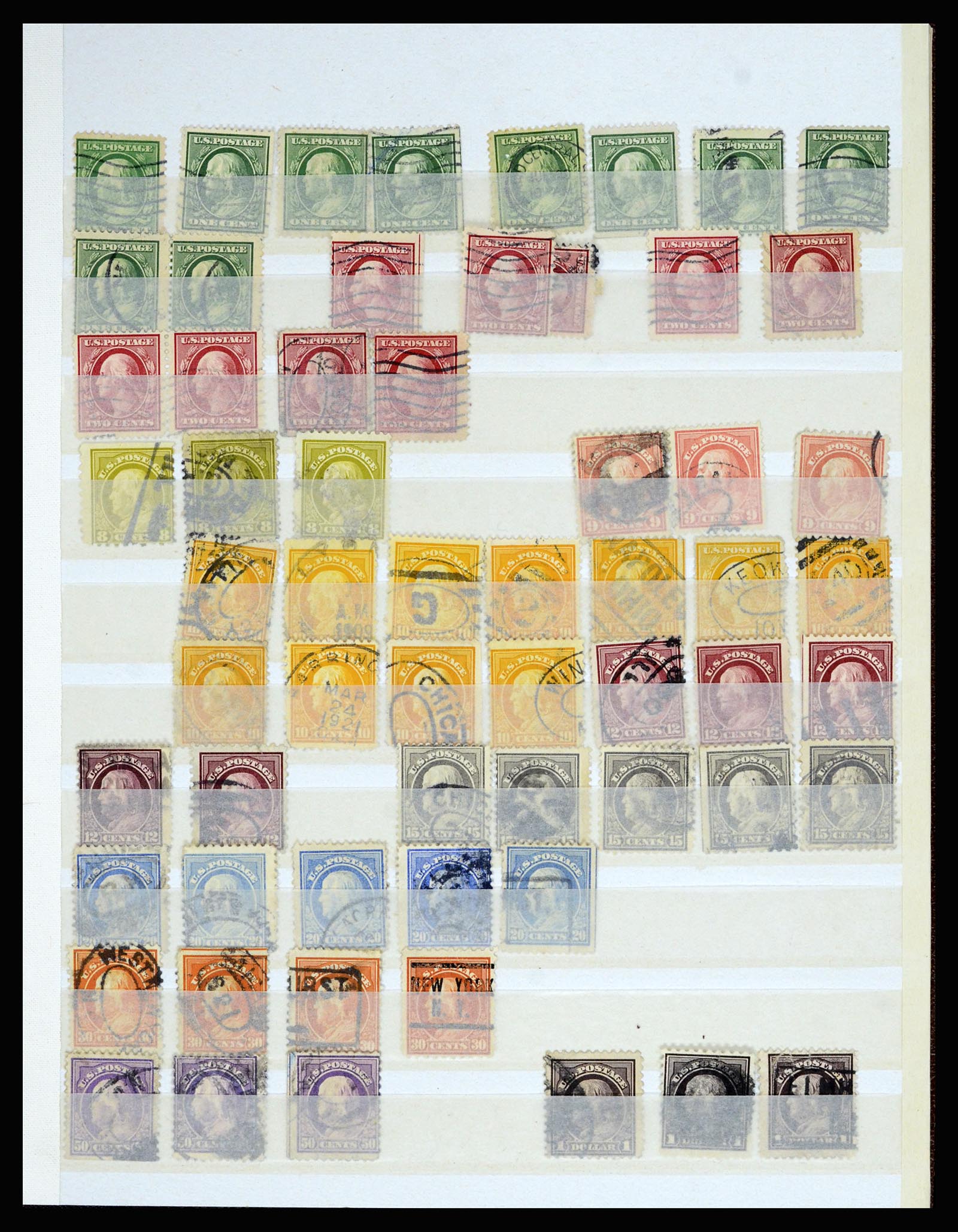 36866 081 - Stamp collection 36866 USA sorting lot.