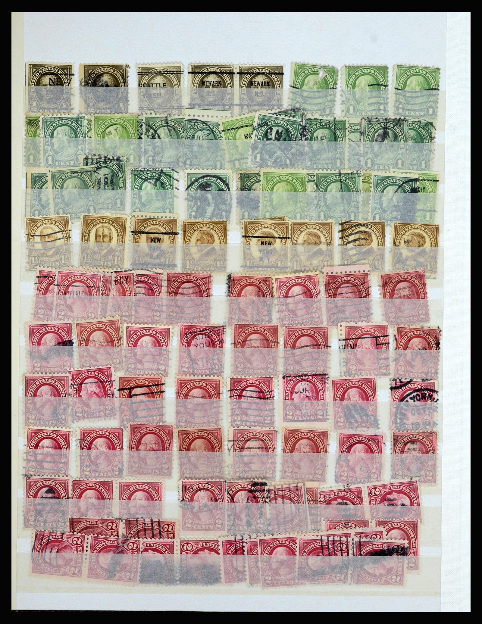 36866 082 - Stamp collection 36866 USA sorting lot.
