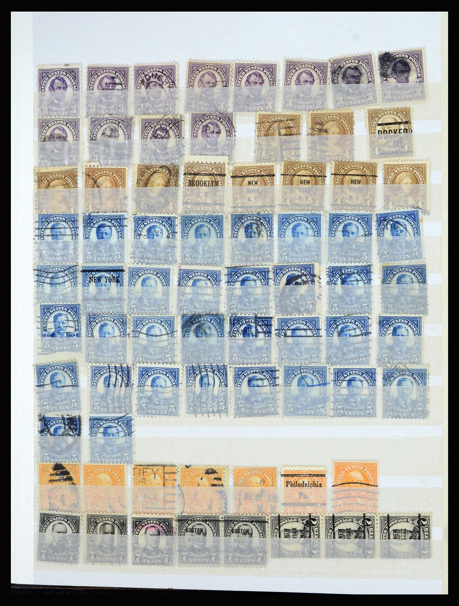 36866 083 - Stamp collection 36866 USA sorting lot.
