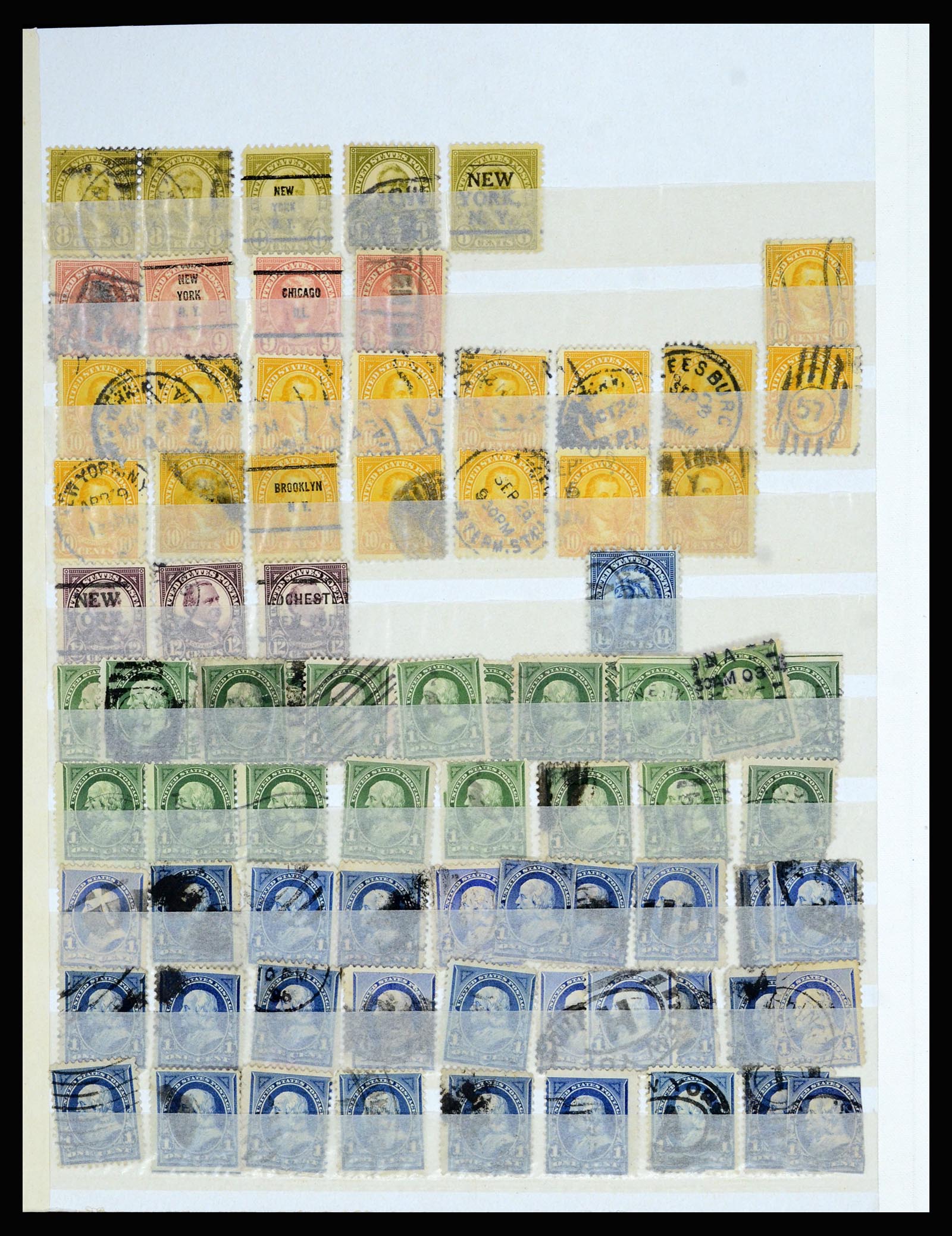 36866 084 - Stamp collection 36866 USA sorting lot.
