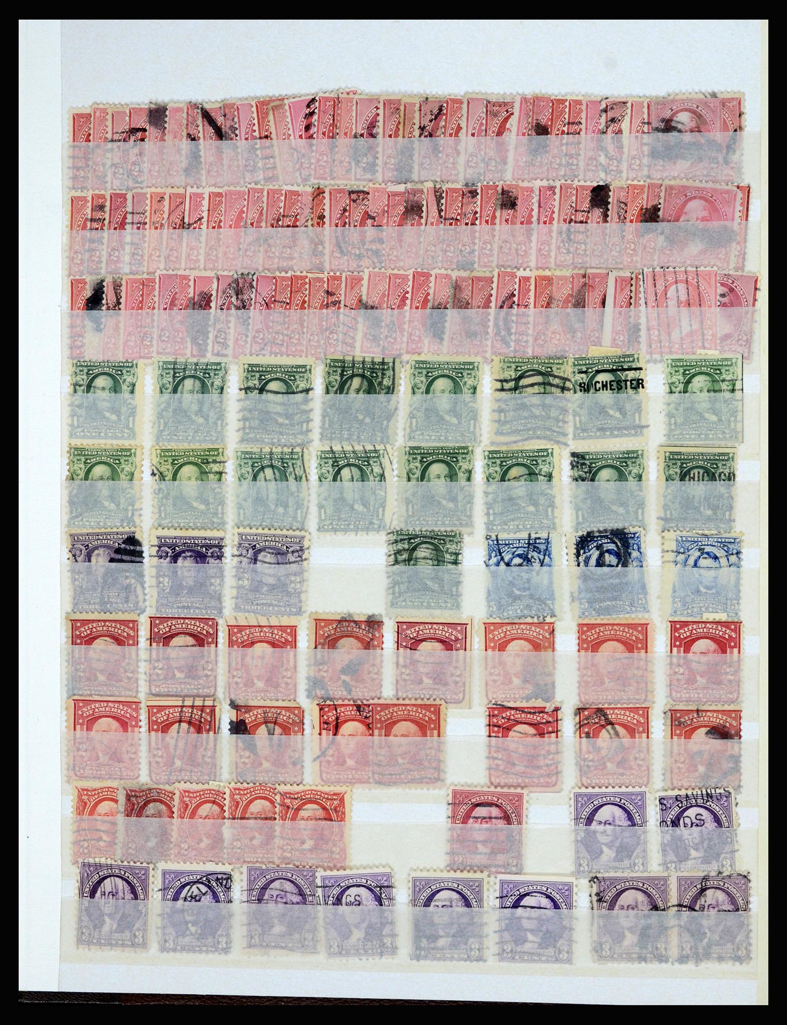 36866 085 - Stamp collection 36866 USA sorting lot.