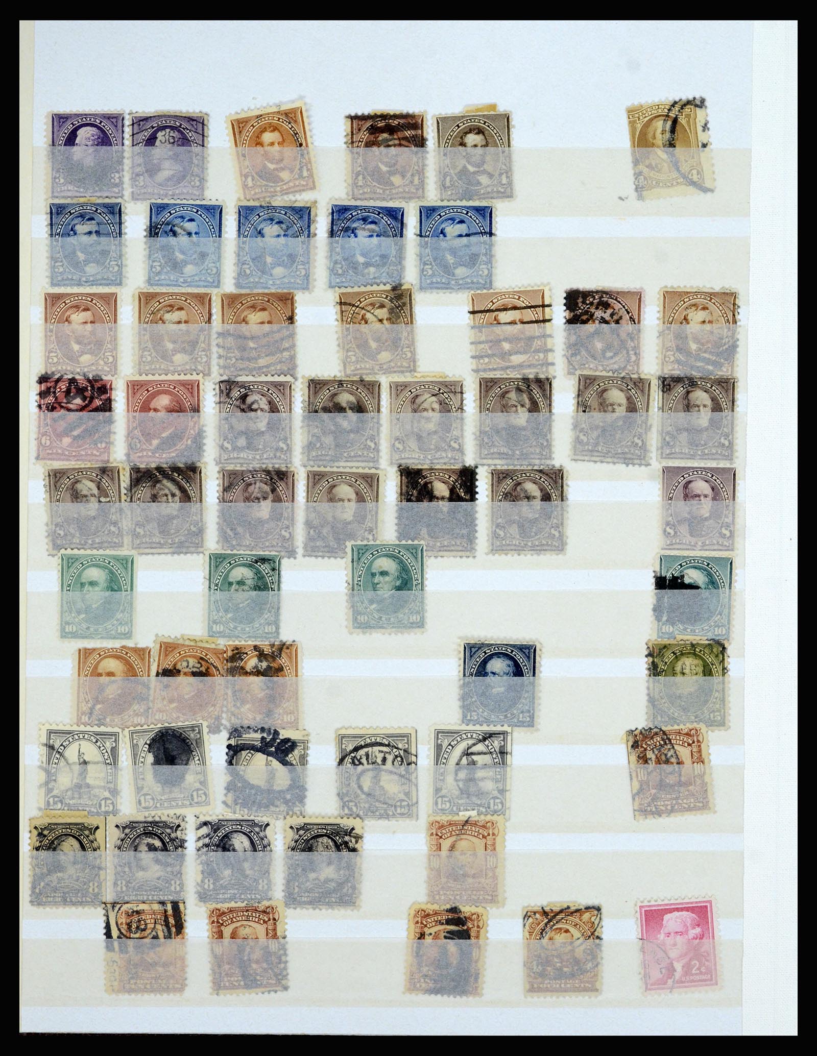 36866 086 - Stamp collection 36866 USA sorting lot.