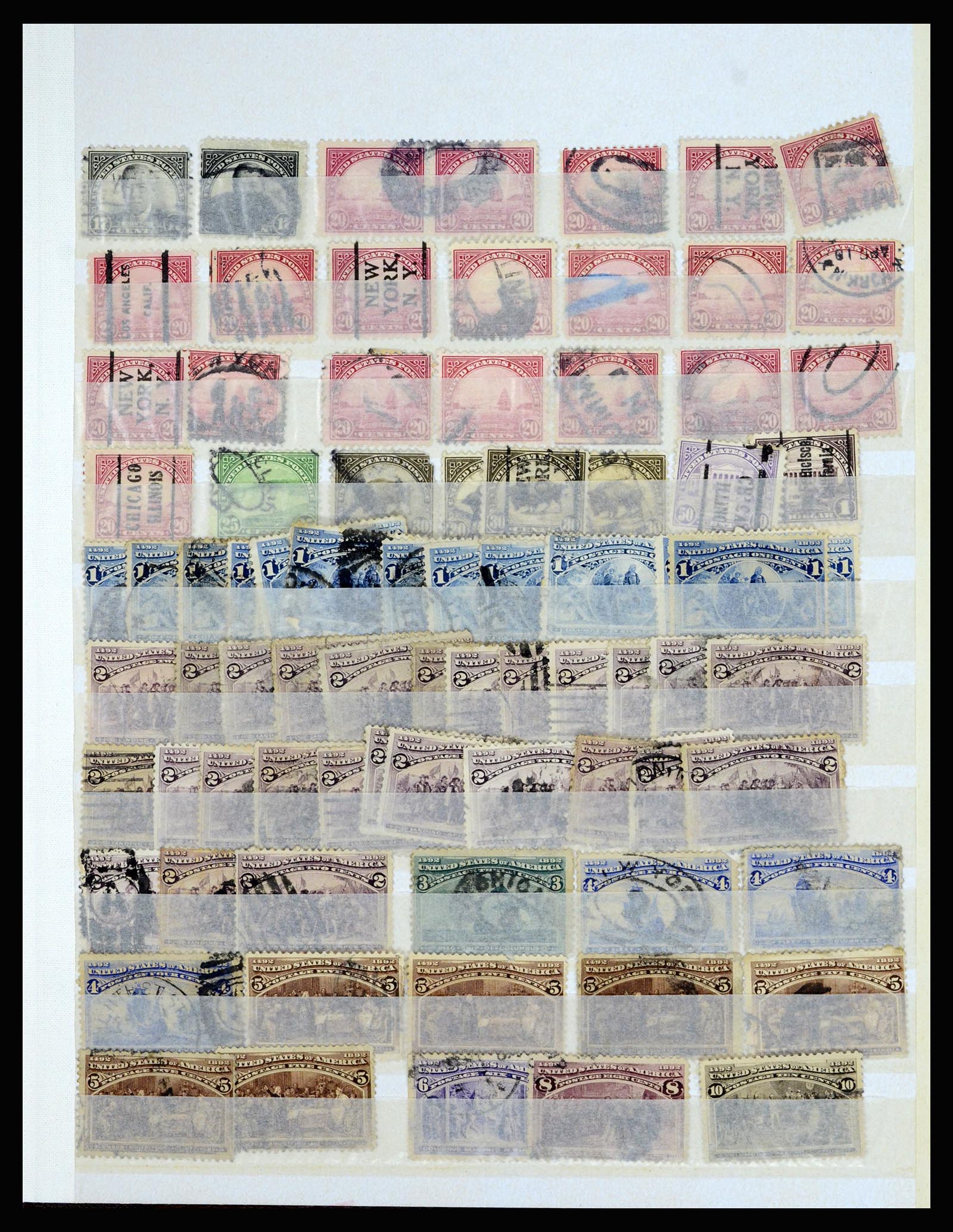 36866 087 - Stamp collection 36866 USA sorting lot.
