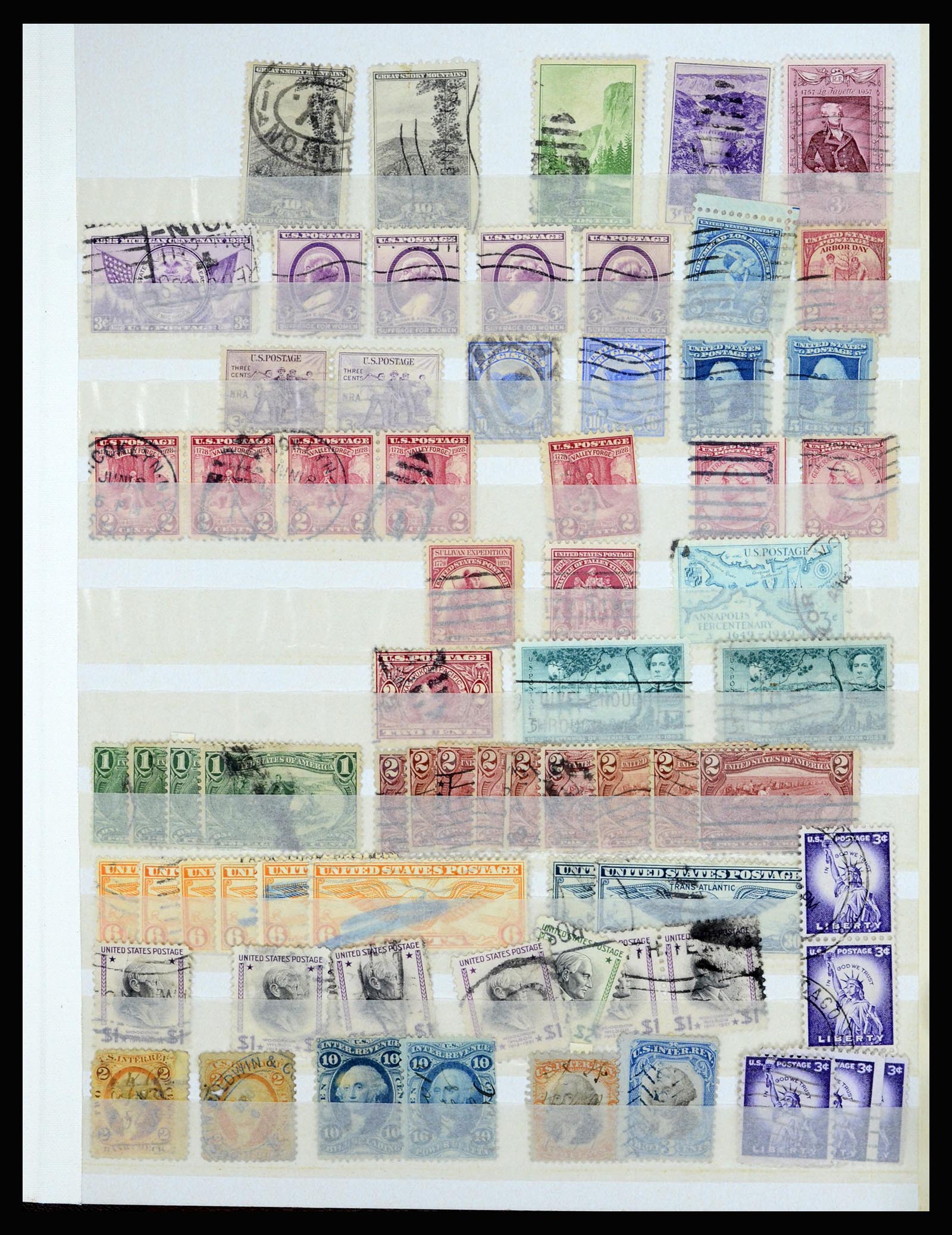 36866 091 - Stamp collection 36866 USA sorting lot.