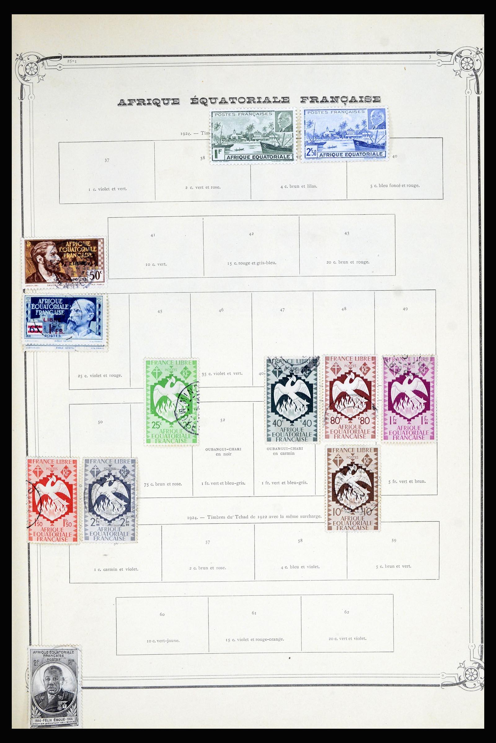 36867 014 - Postzegelverzameling 36867 Afrika landen A-M 1860-1960.