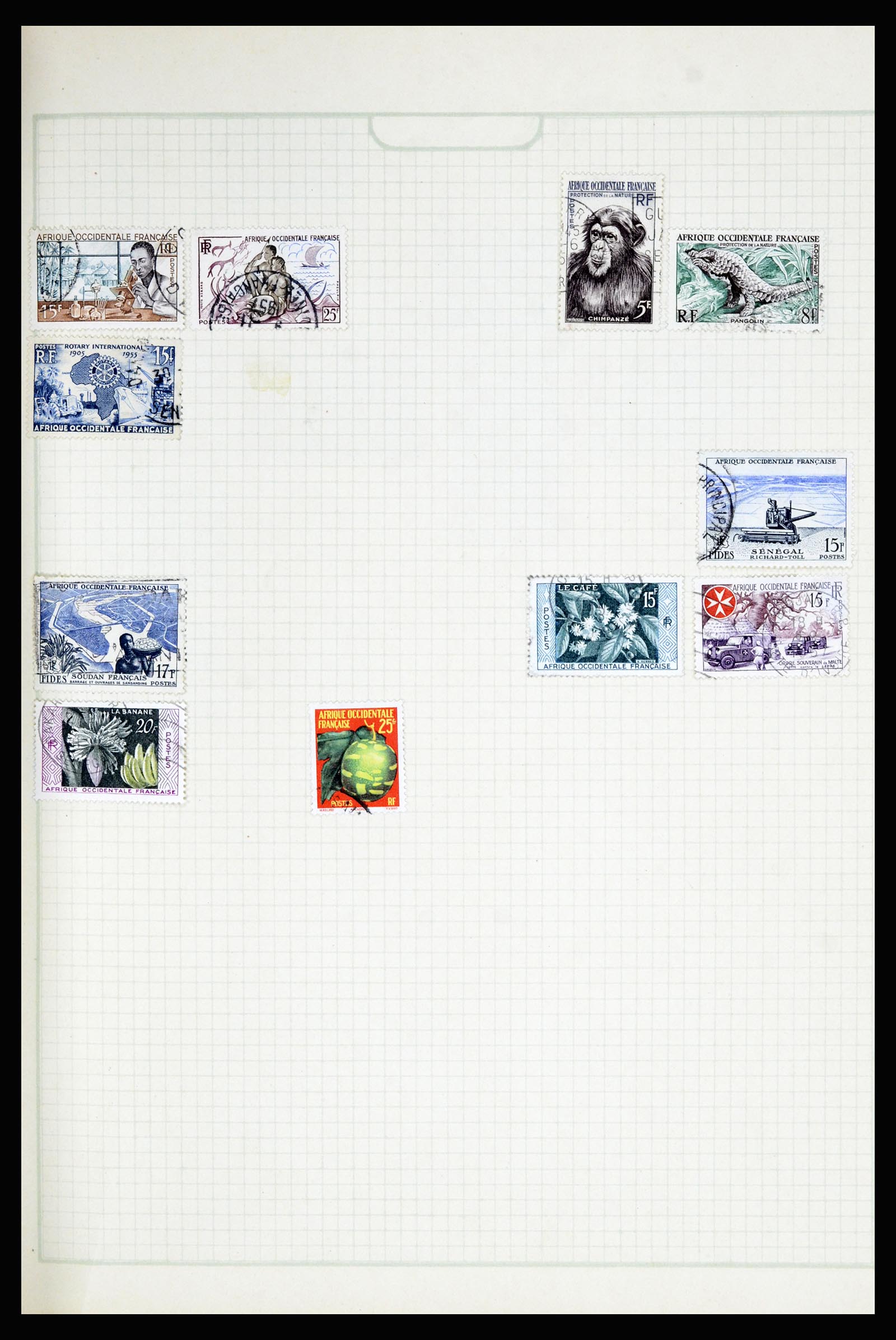 36867 019 - Postzegelverzameling 36867 Afrika landen A-M 1860-1960.