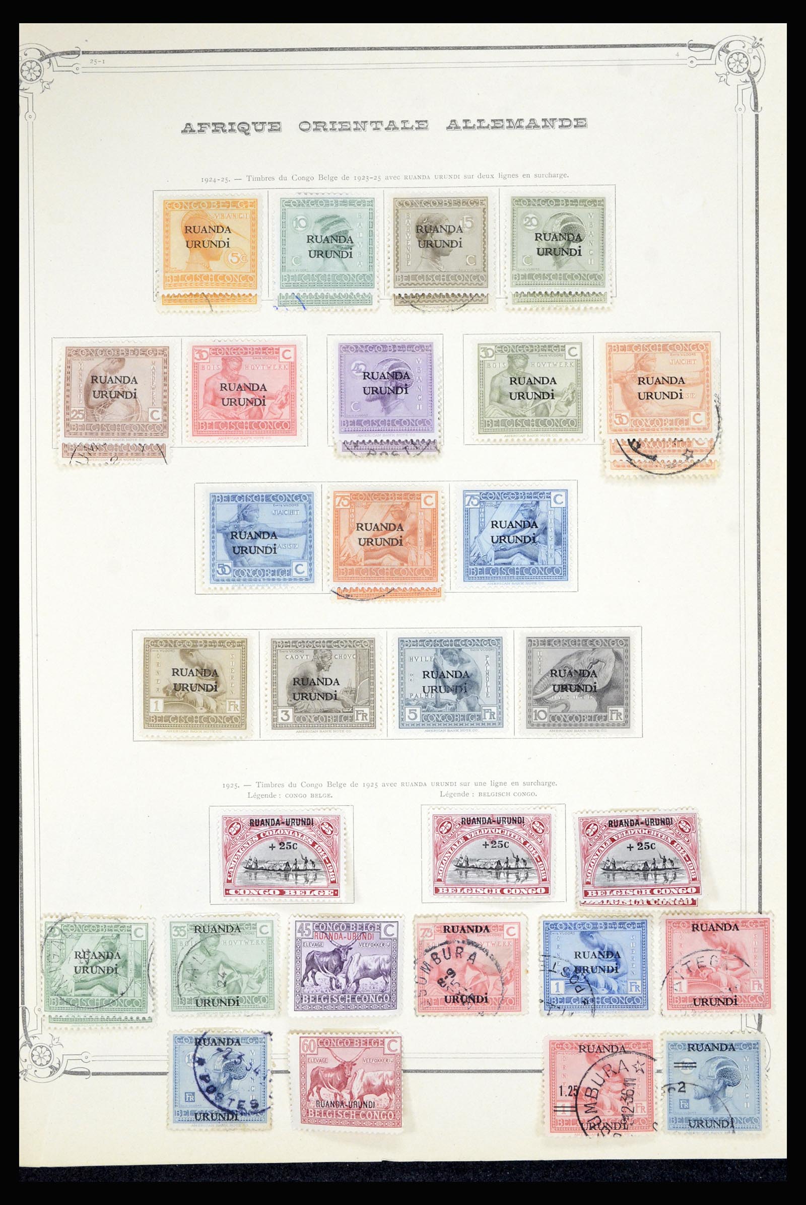 36867 024 - Postzegelverzameling 36867 Afrika landen A-M 1860-1960.