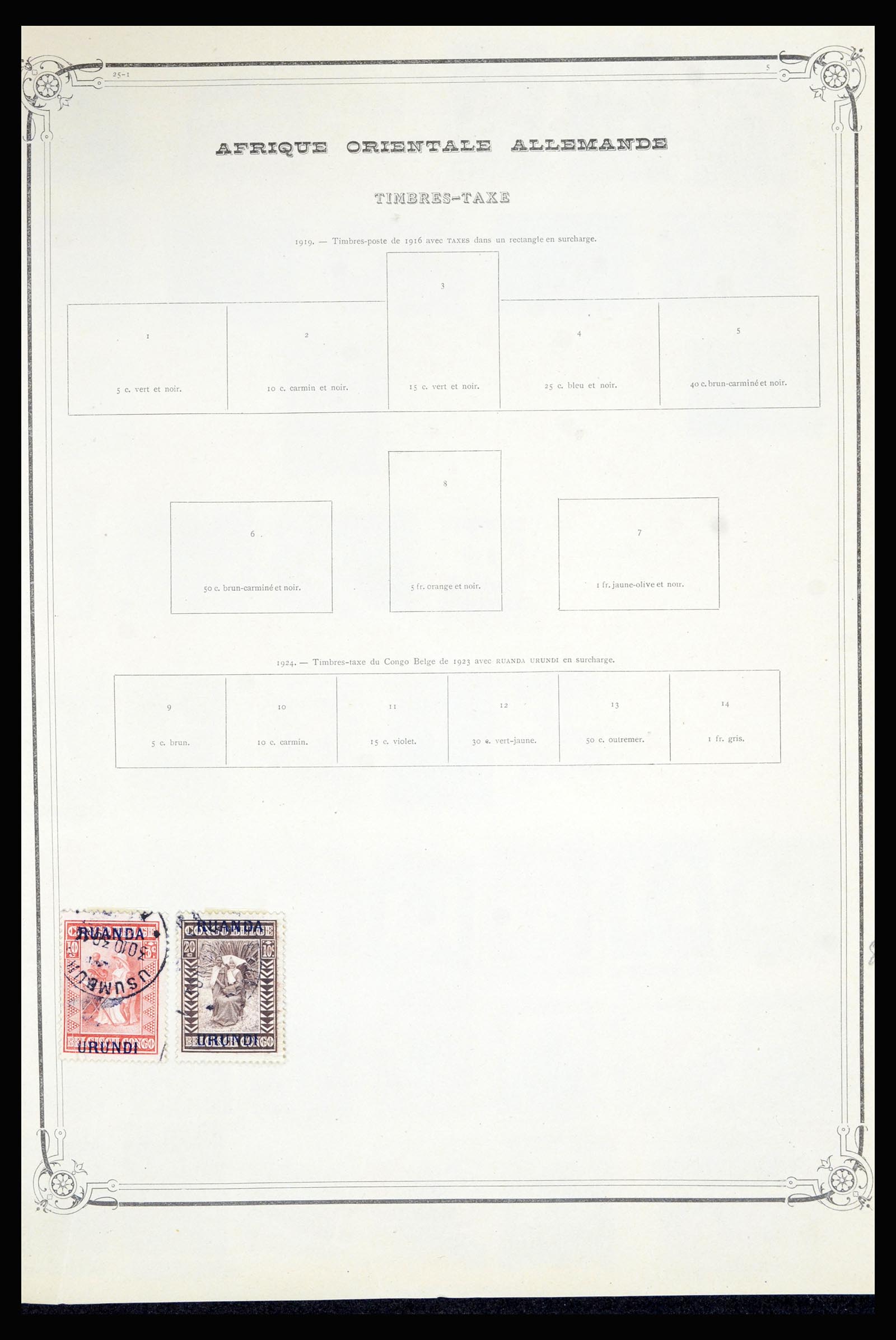 36867 025 - Postzegelverzameling 36867 Afrika landen A-M 1860-1960.