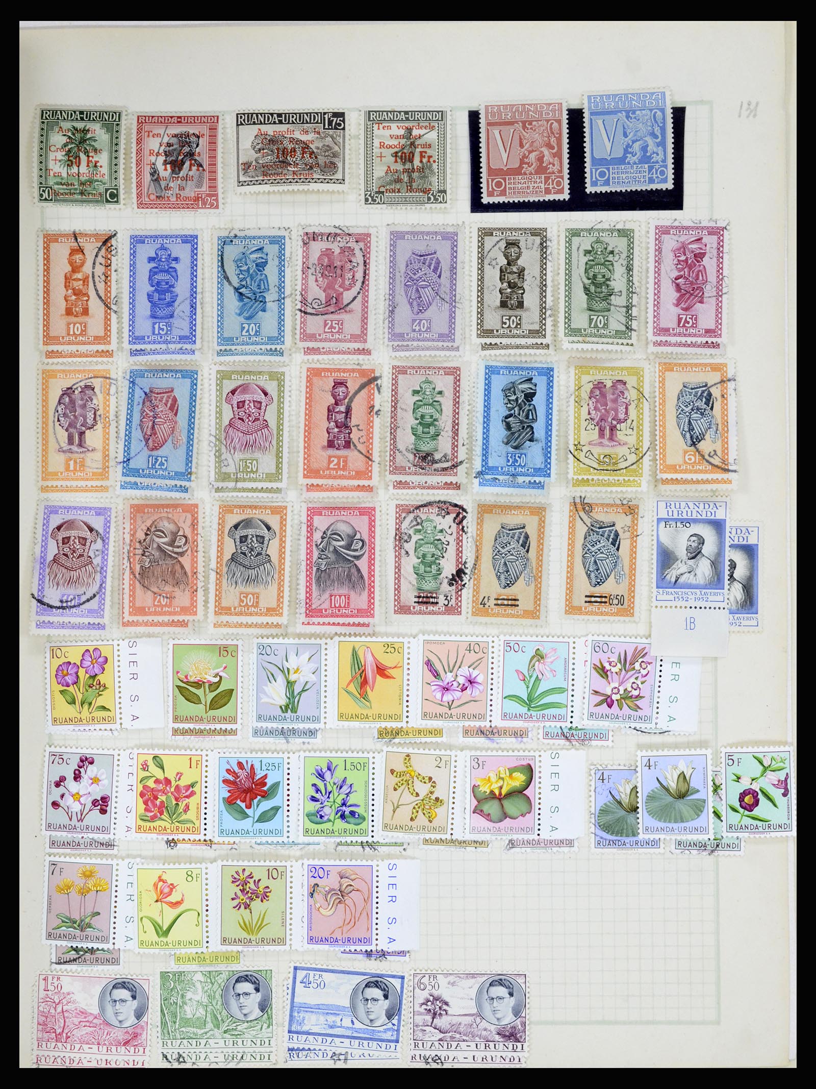 36867 027 - Postzegelverzameling 36867 Afrika landen A-M 1860-1960.