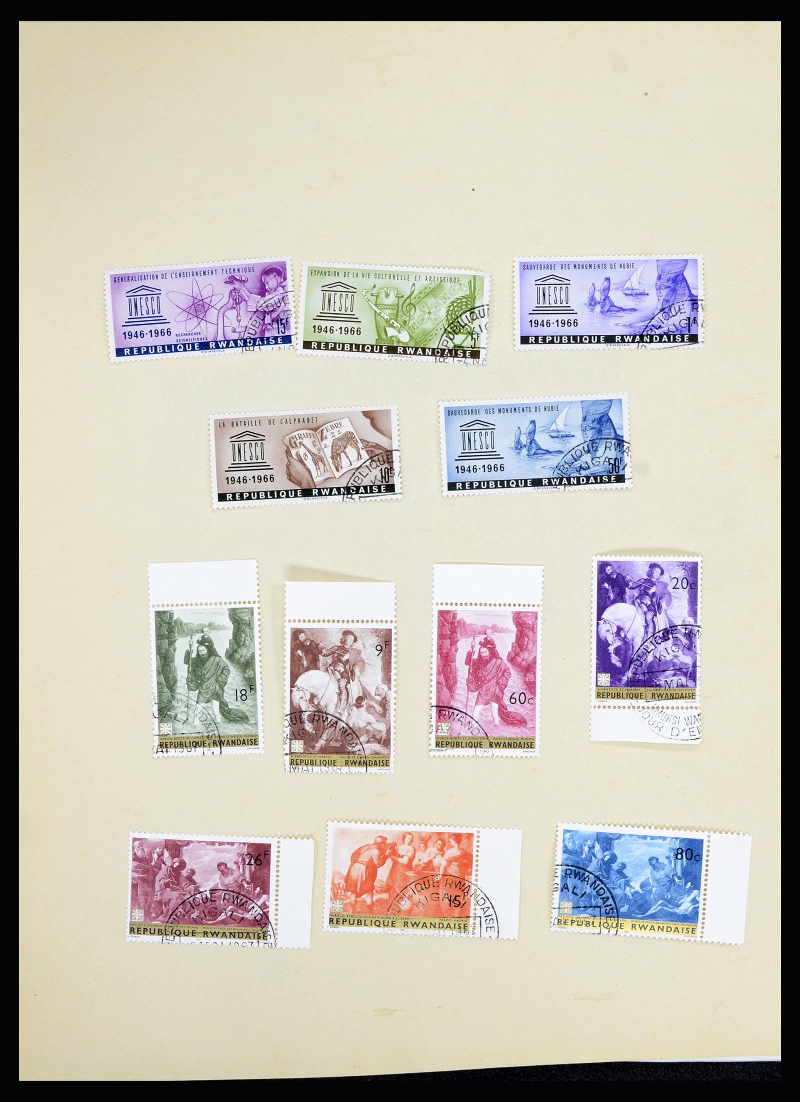 36867 032 - Postzegelverzameling 36867 Afrika landen A-M 1860-1960.