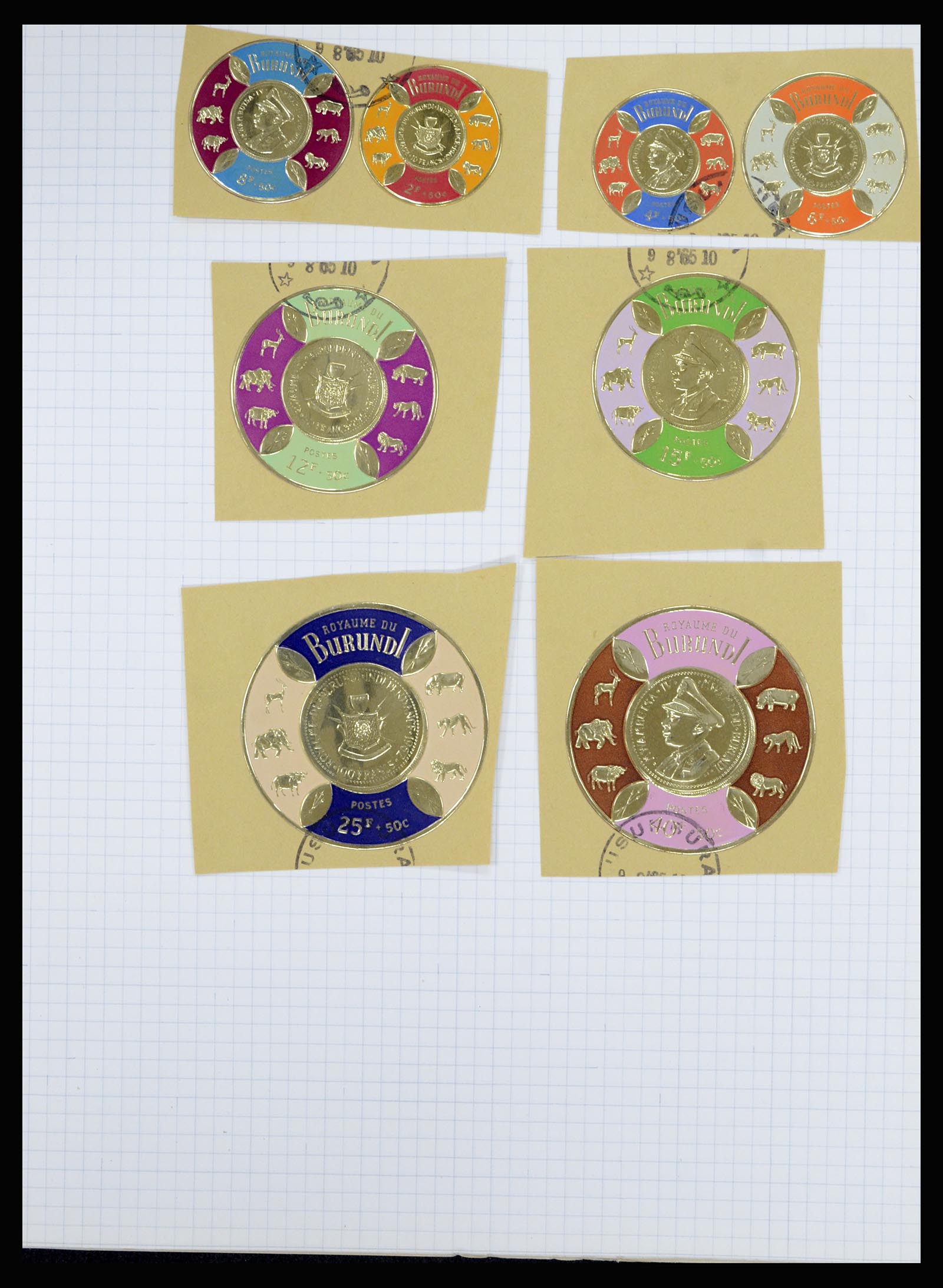 36867 040 - Postzegelverzameling 36867 Afrika landen A-M 1860-1960.