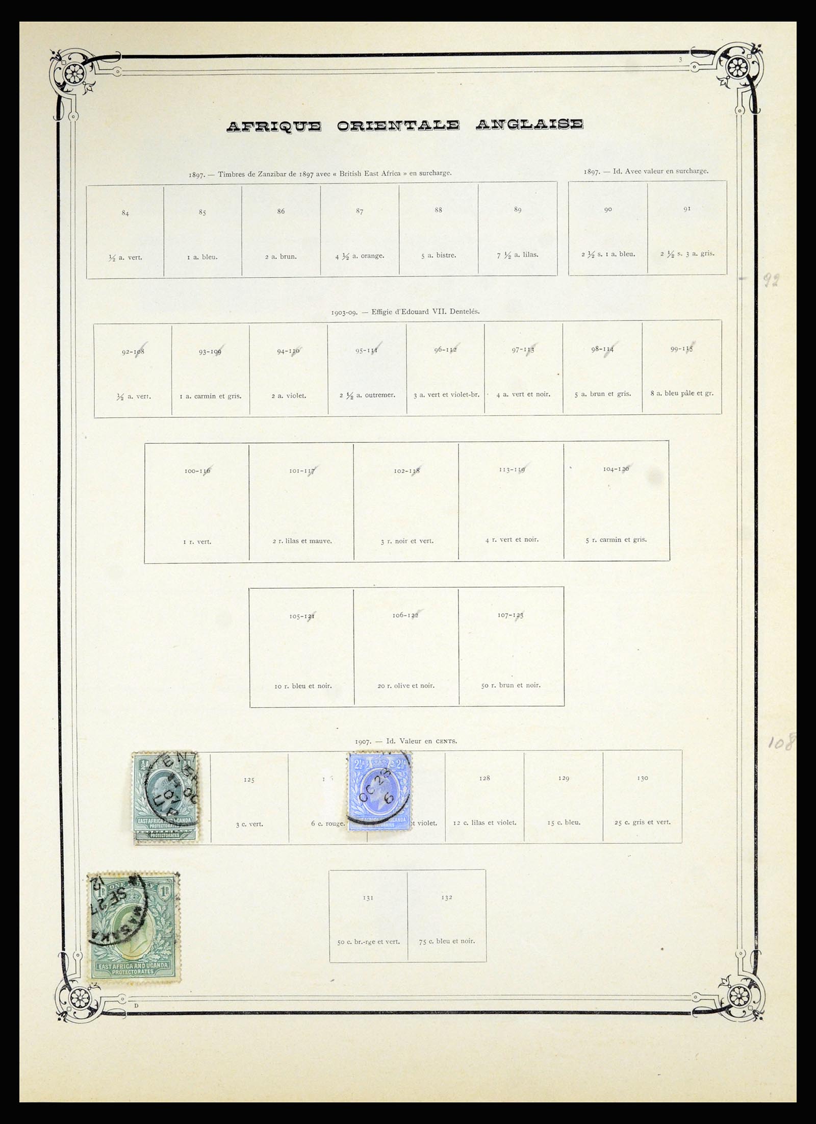 36867 044 - Postzegelverzameling 36867 Afrika landen A-M 1860-1960.