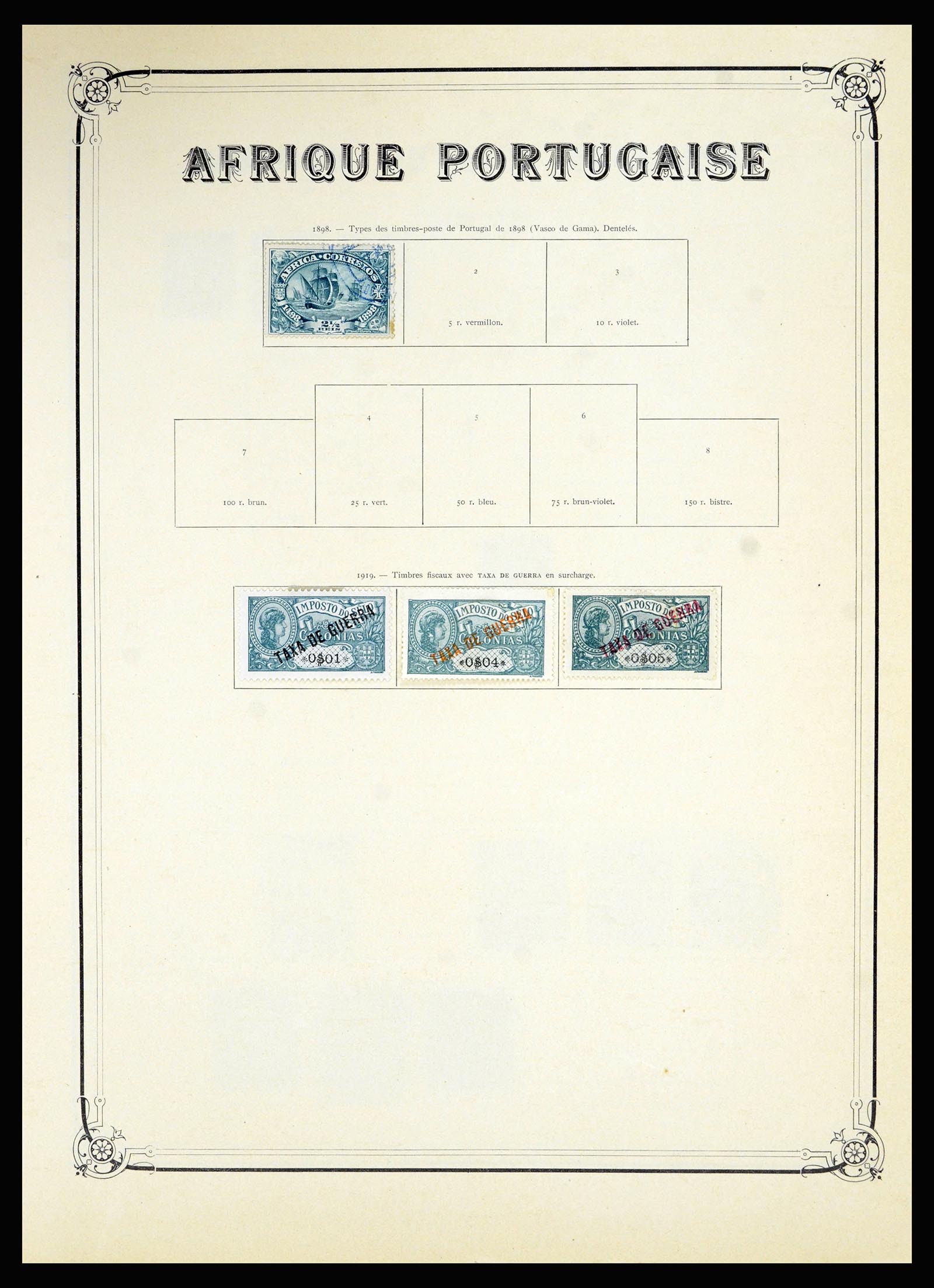 36867 046 - Postzegelverzameling 36867 Afrika landen A-M 1860-1960.