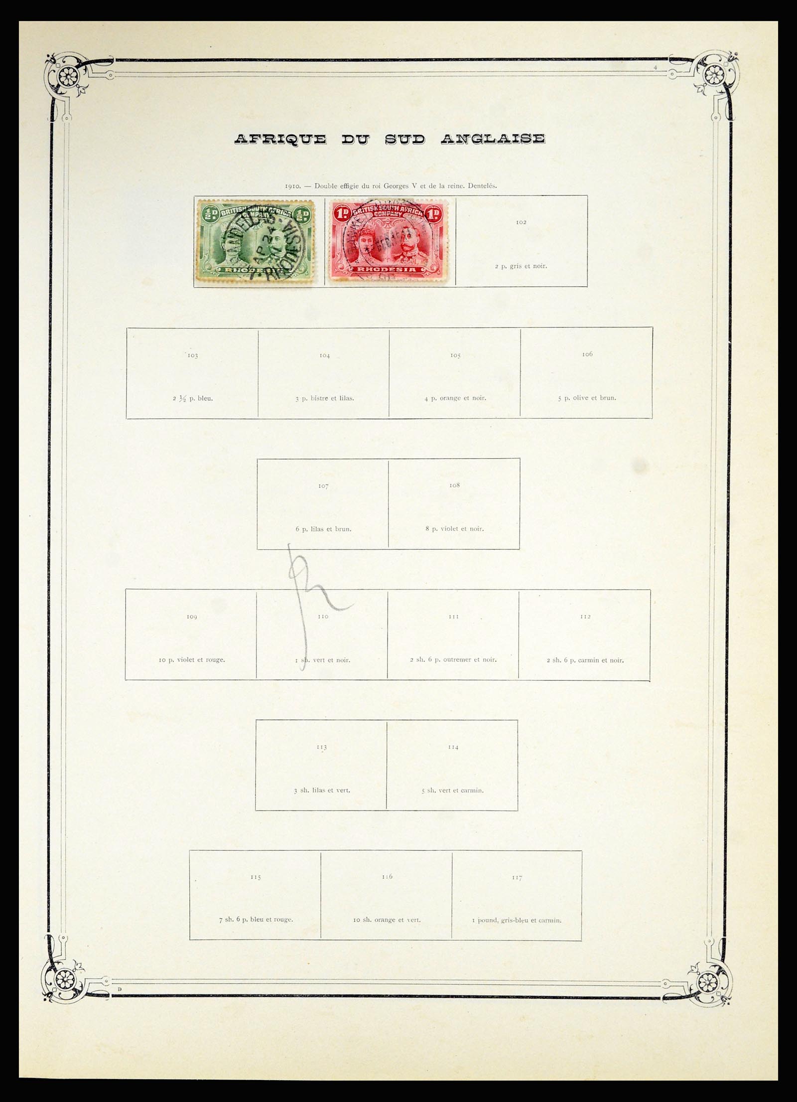 36867 050 - Postzegelverzameling 36867 Afrika landen A-M 1860-1960.