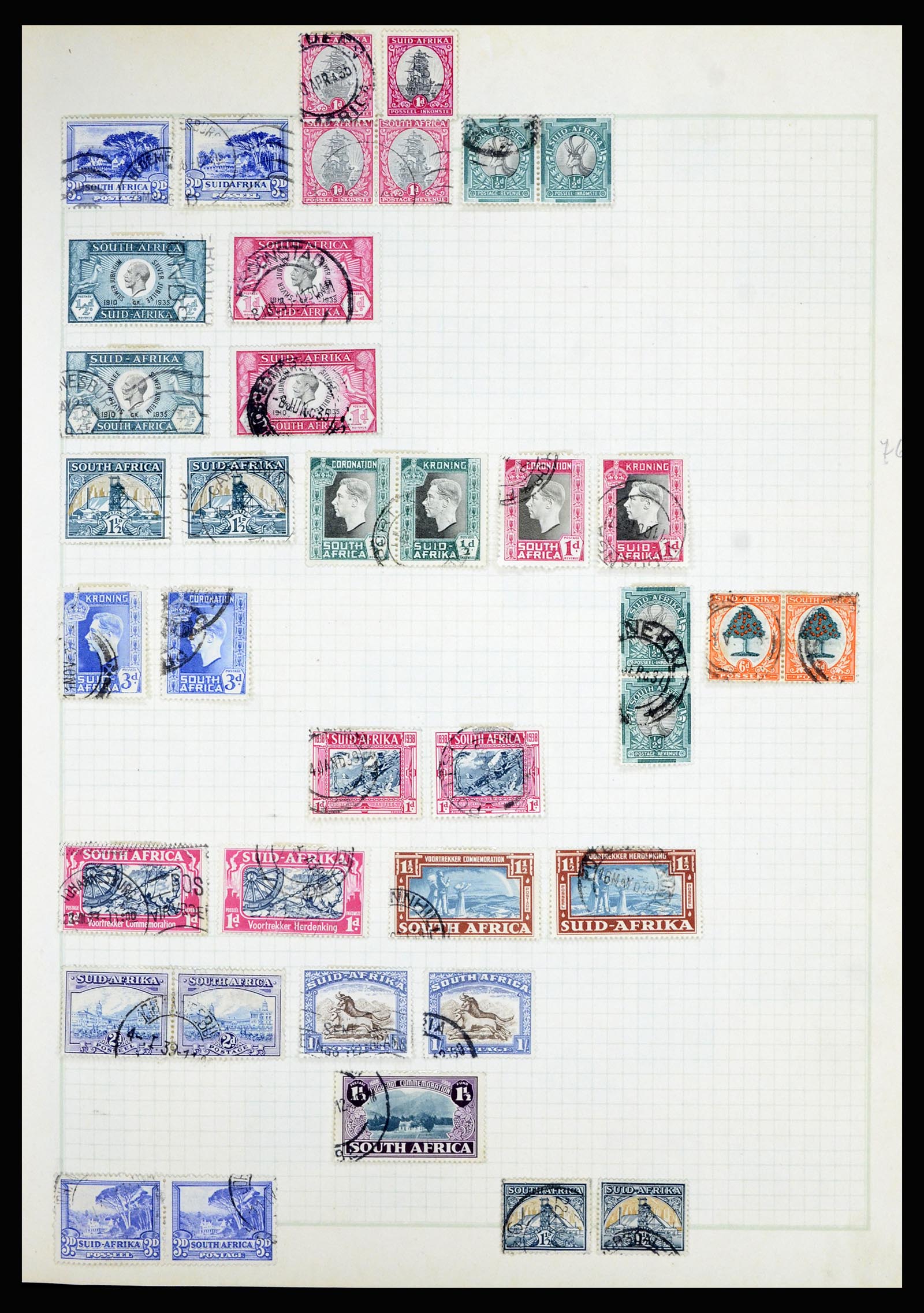 36867 053 - Postzegelverzameling 36867 Afrika landen A-M 1860-1960.