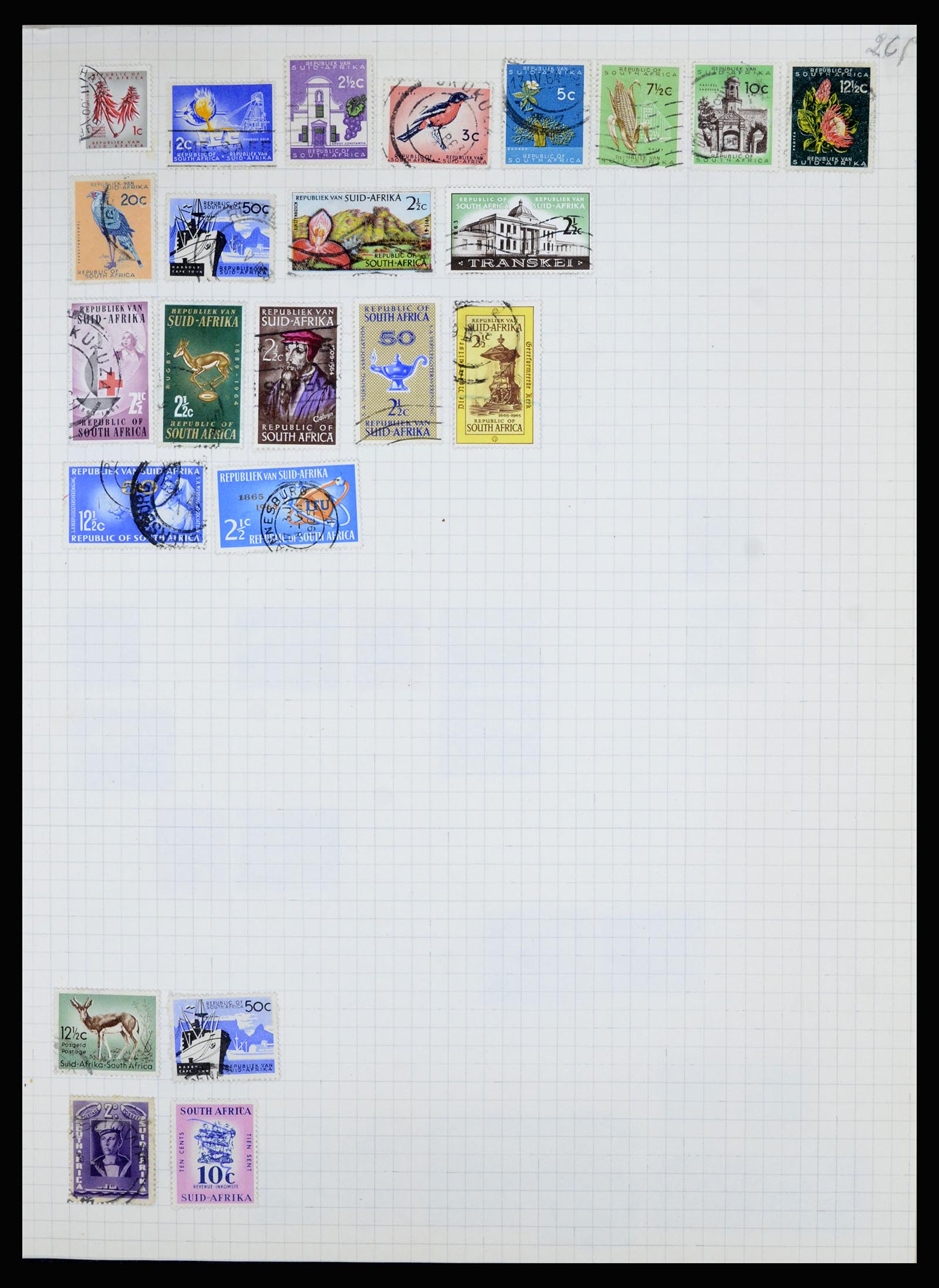 36867 056 - Postzegelverzameling 36867 Afrika landen A-M 1860-1960.