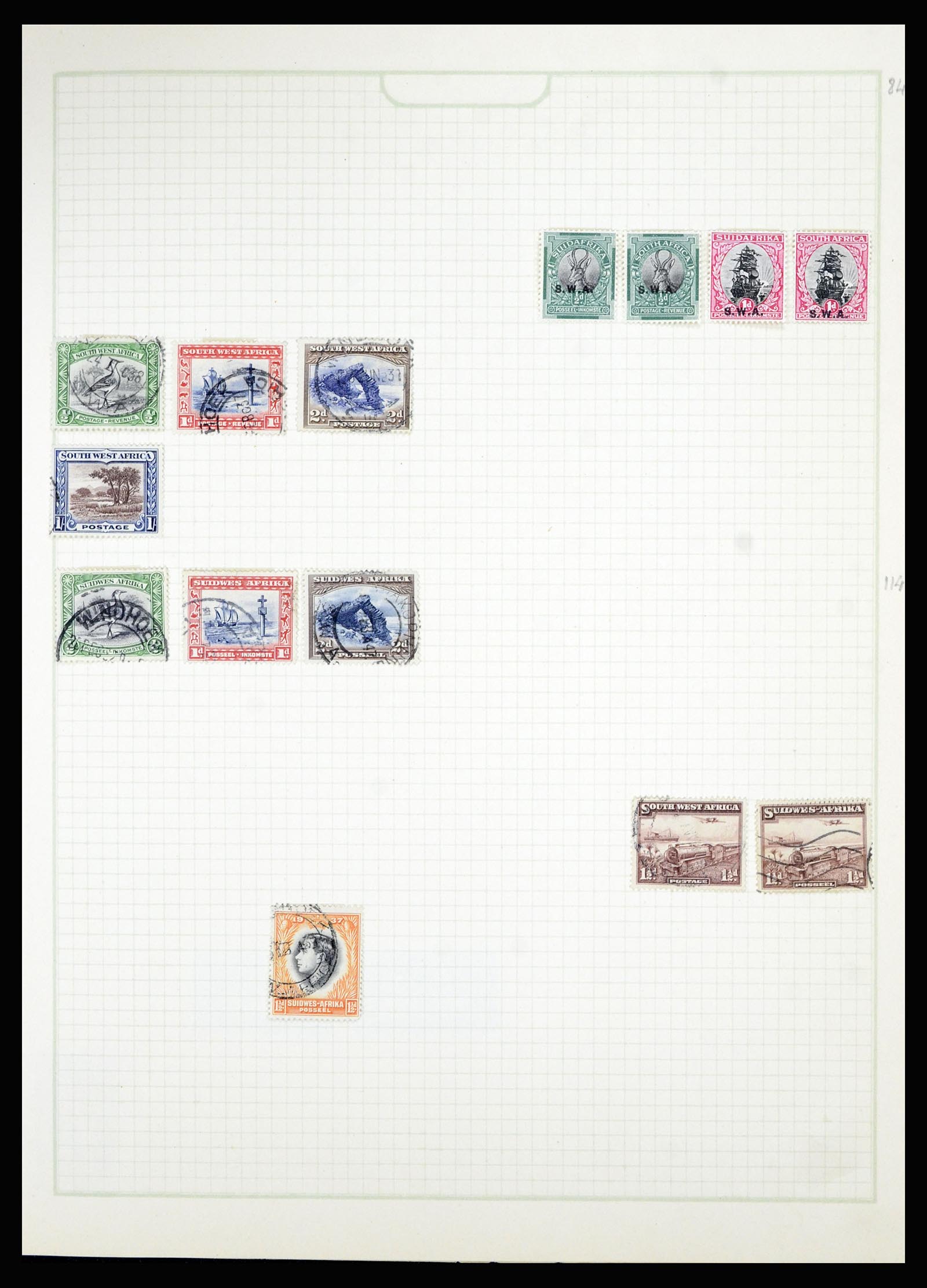36867 061 - Postzegelverzameling 36867 Afrika landen A-M 1860-1960.