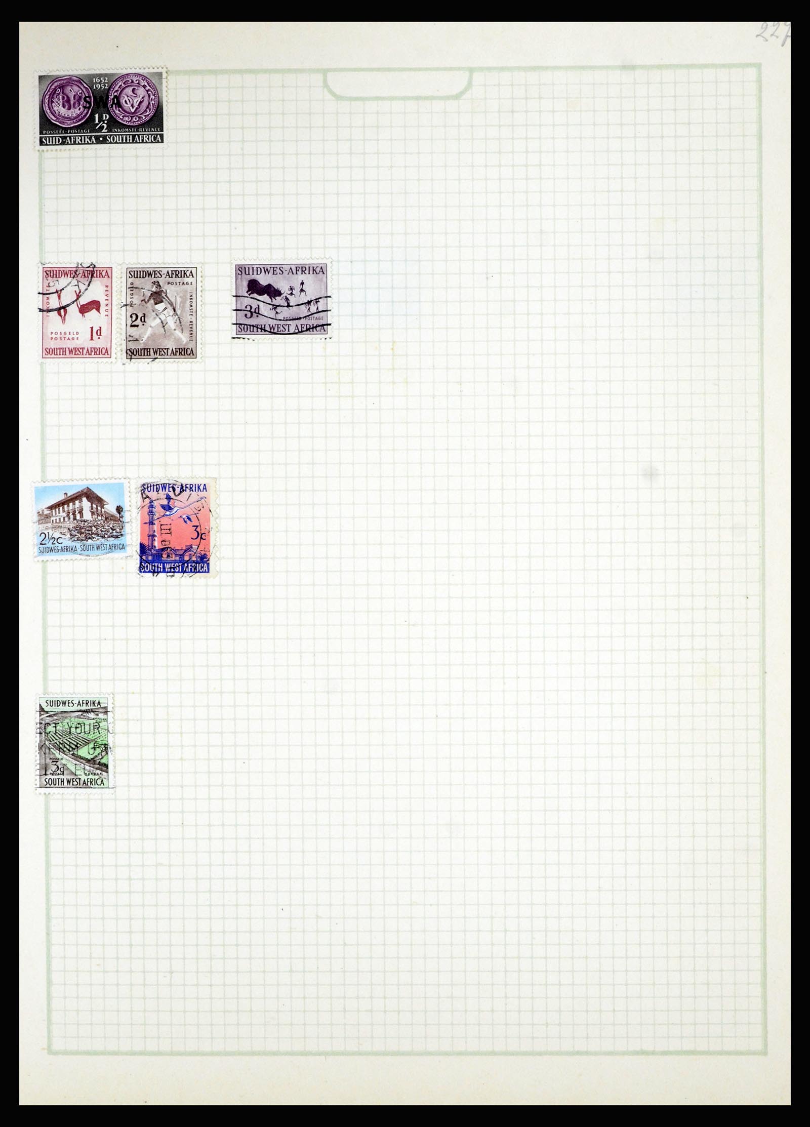 36867 063 - Postzegelverzameling 36867 Afrika landen A-M 1860-1960.