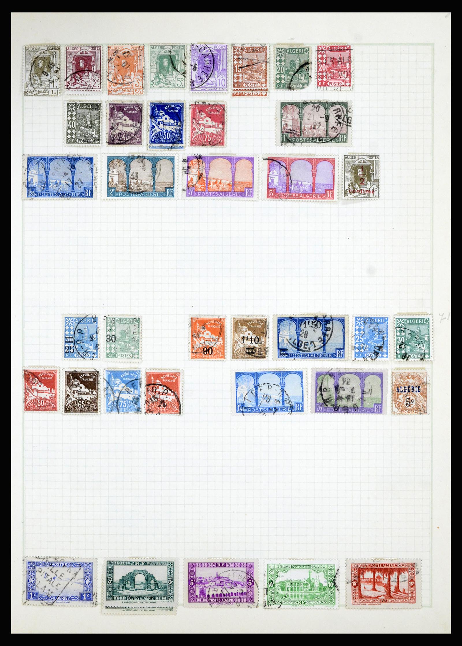 36867 070 - Postzegelverzameling 36867 Afrika landen A-M 1860-1960.