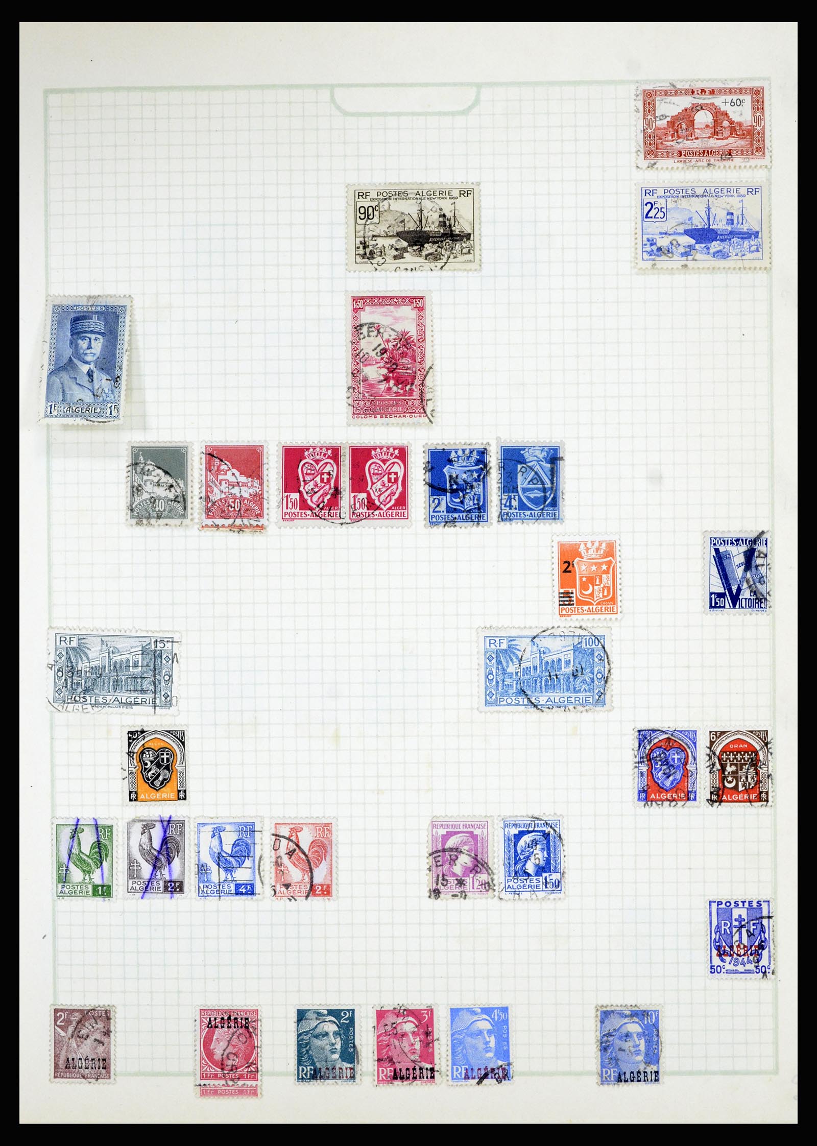 36867 072 - Postzegelverzameling 36867 Afrika landen A-M 1860-1960.