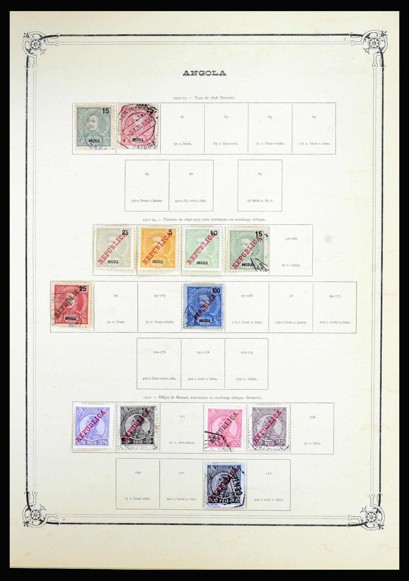 36867 079 - Postzegelverzameling 36867 Afrika landen A-M 1860-1960.