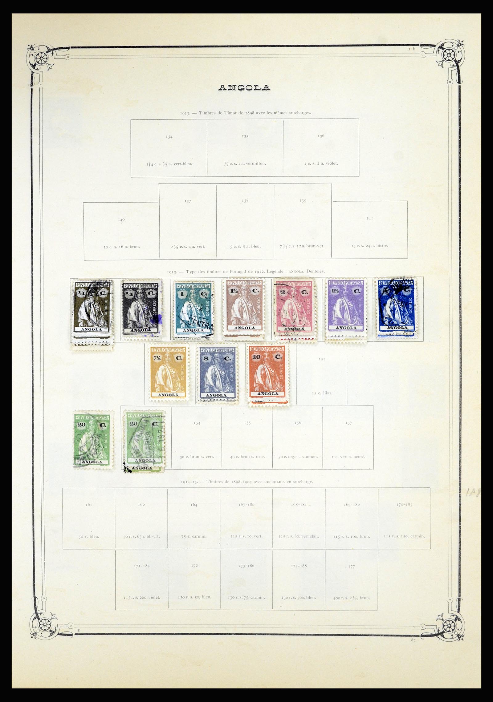 36867 080 - Postzegelverzameling 36867 Afrika landen A-M 1860-1960.