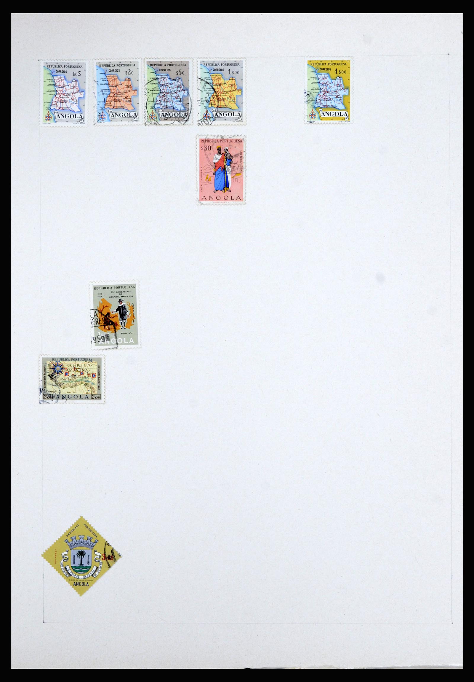 36867 084 - Postzegelverzameling 36867 Afrika landen A-M 1860-1960.