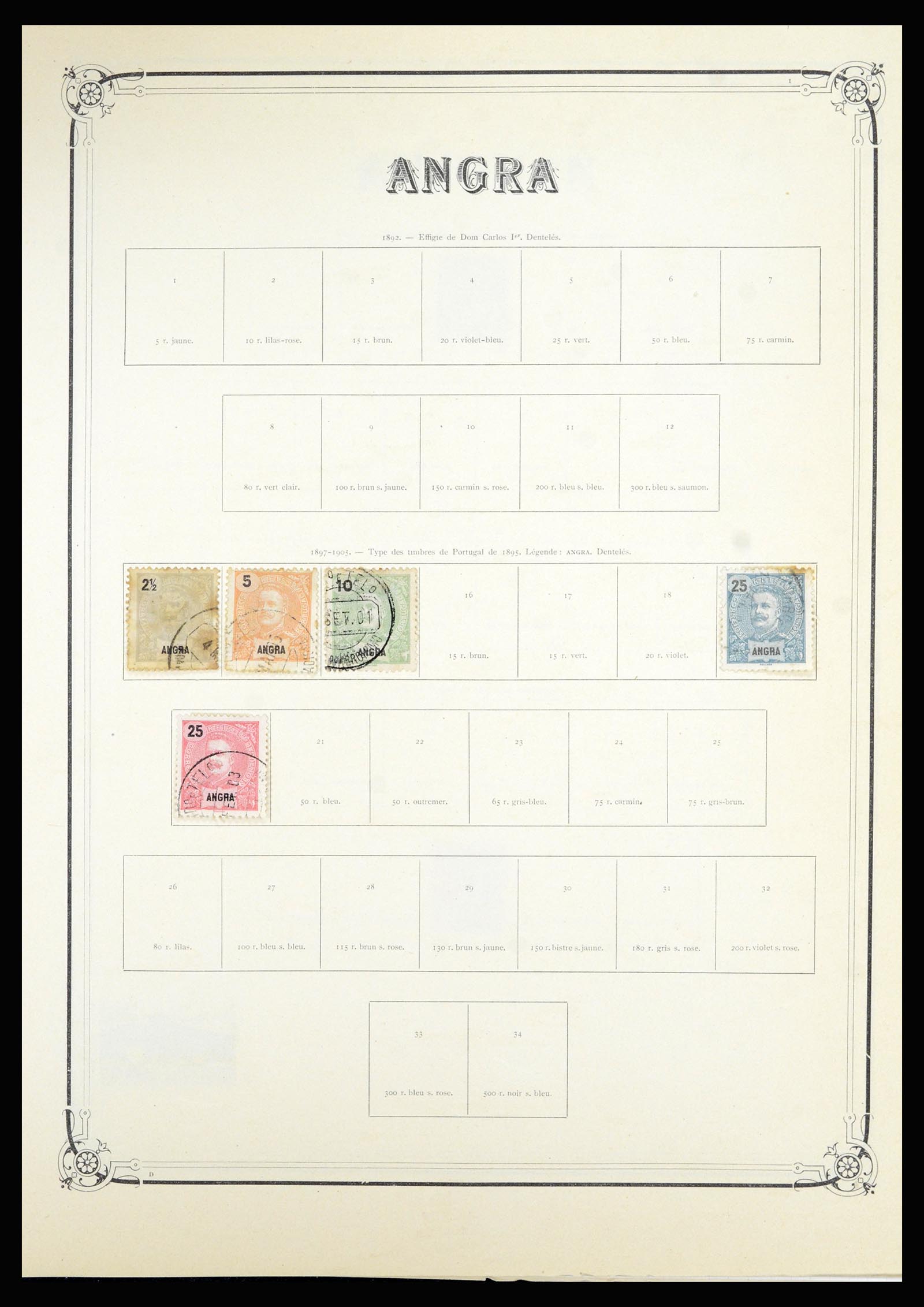36867 087 - Postzegelverzameling 36867 Afrika landen A-M 1860-1960.