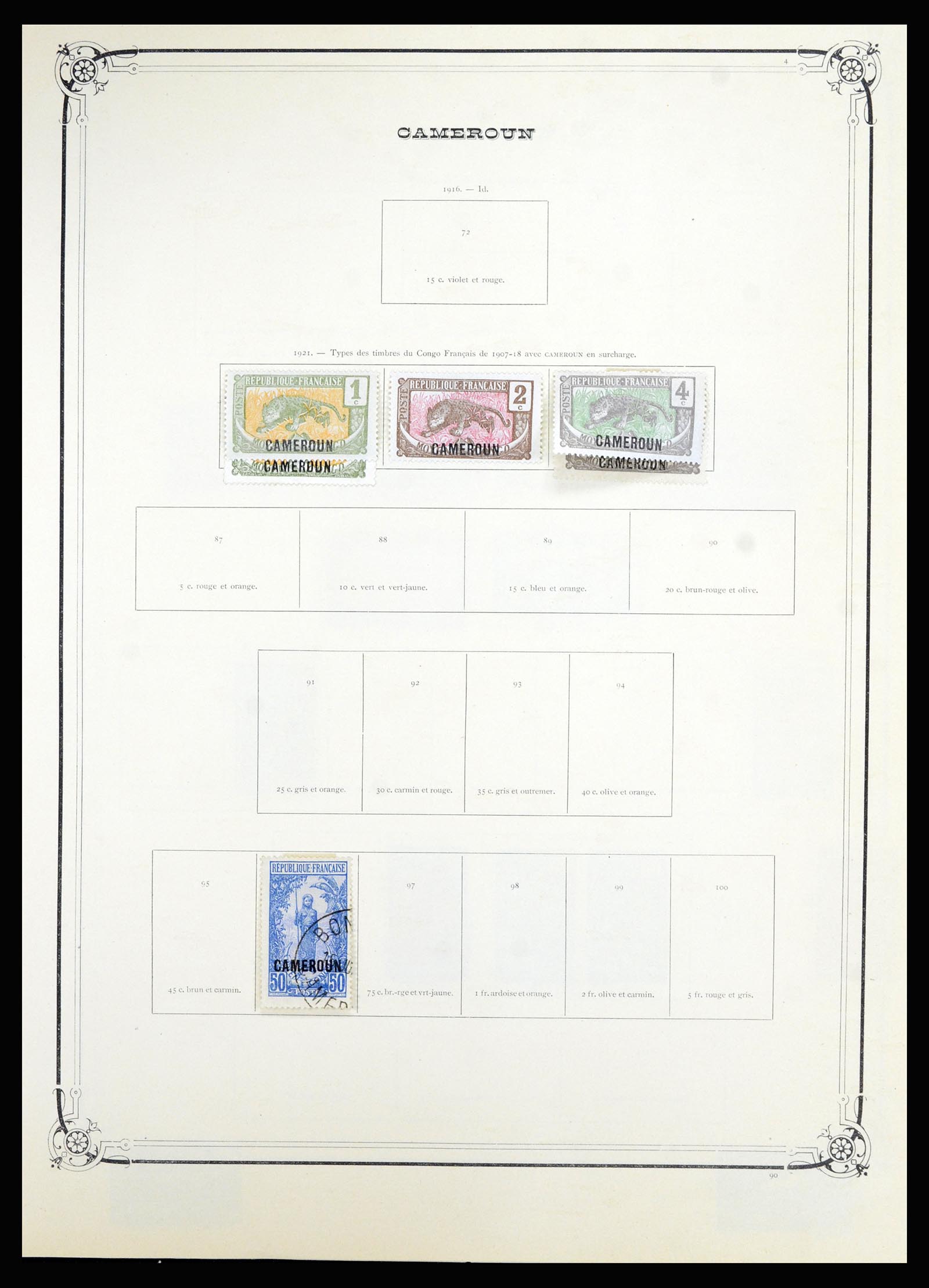 36867 099 - Postzegelverzameling 36867 Afrika landen A-M 1860-1960.