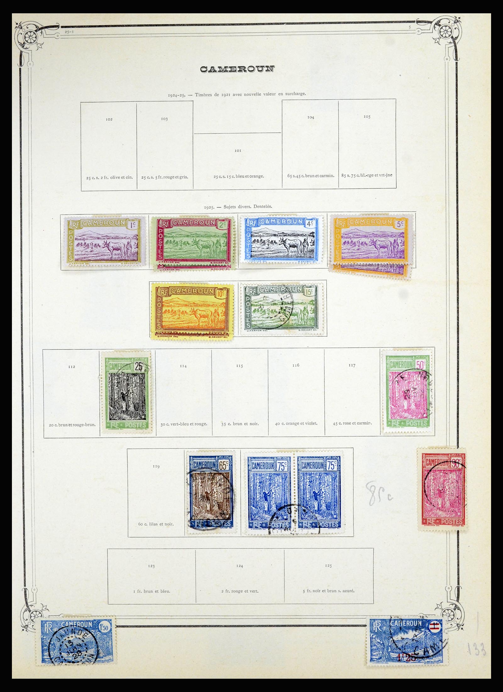 36867 100 - Postzegelverzameling 36867 Afrika landen A-M 1860-1960.