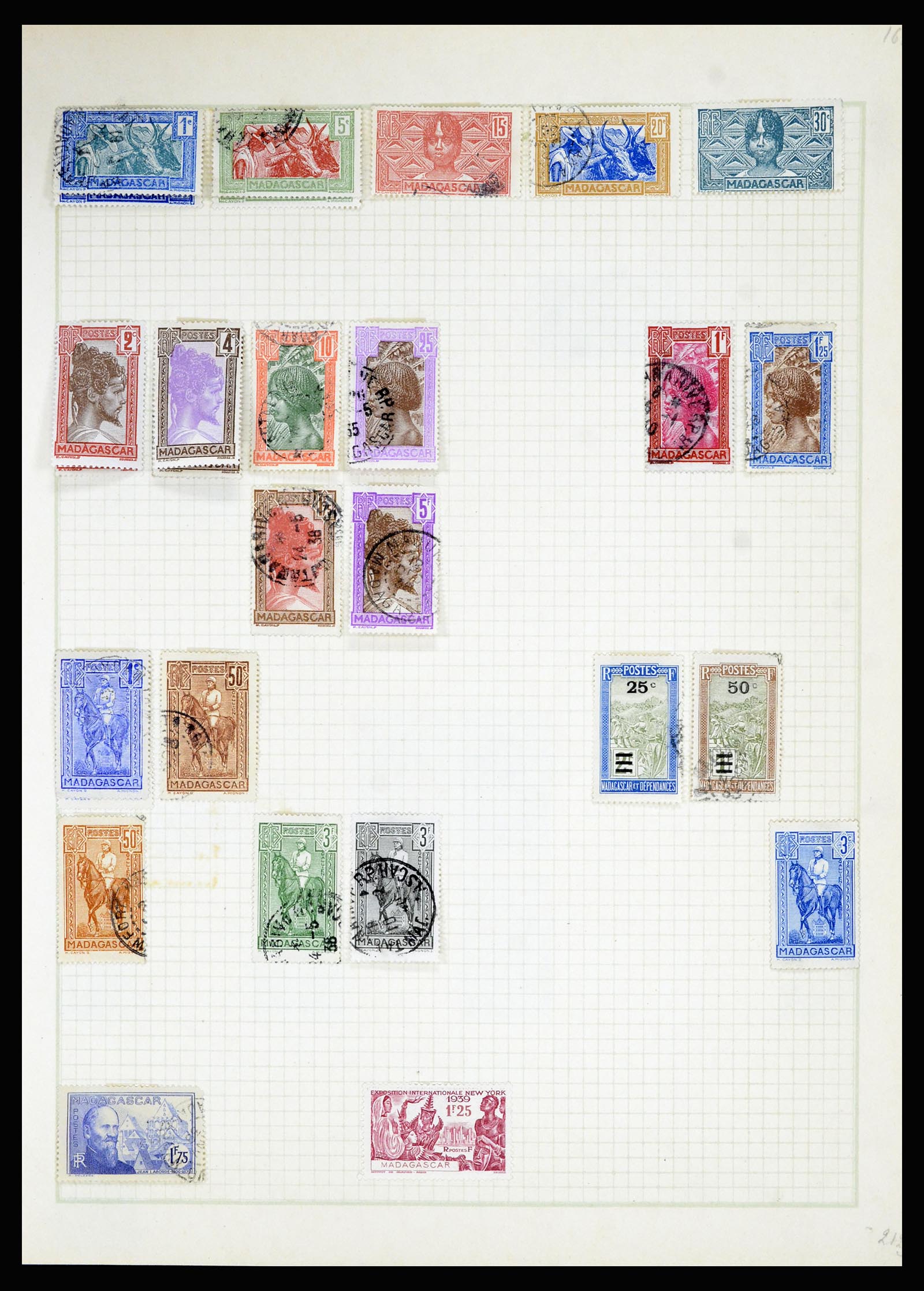 36867 302 - Postzegelverzameling 36867 Afrika landen A-M 1860-1960.