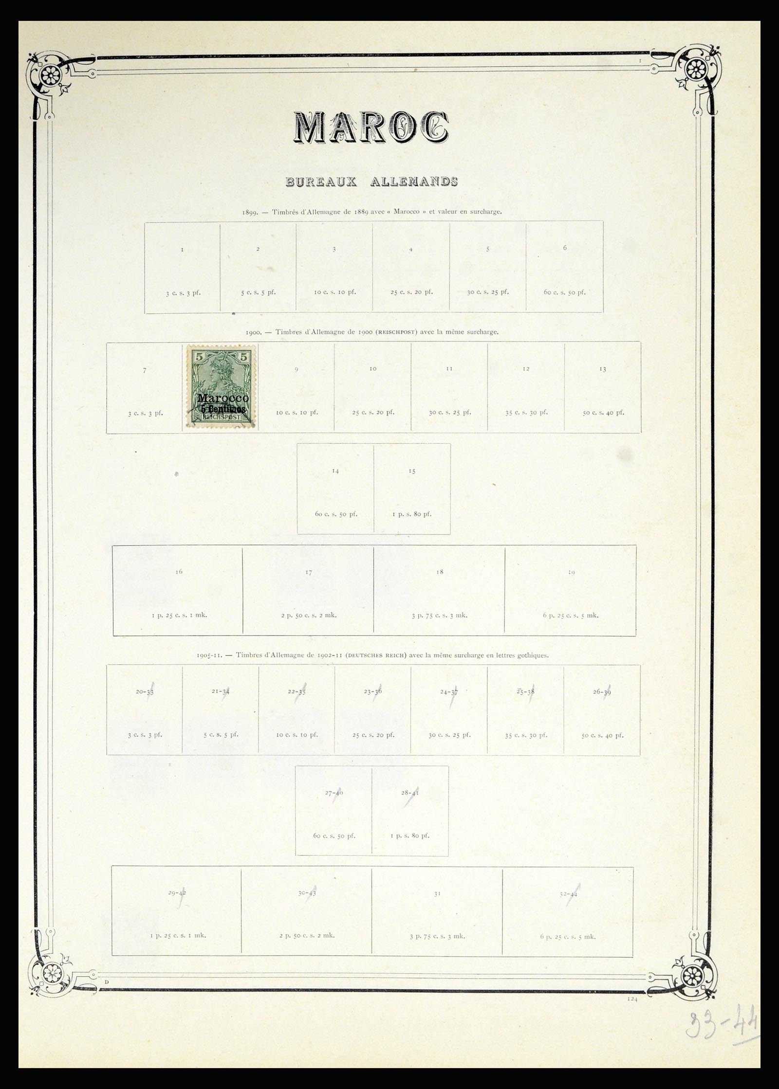 36867 313 - Postzegelverzameling 36867 Afrika landen A-M 1860-1960.