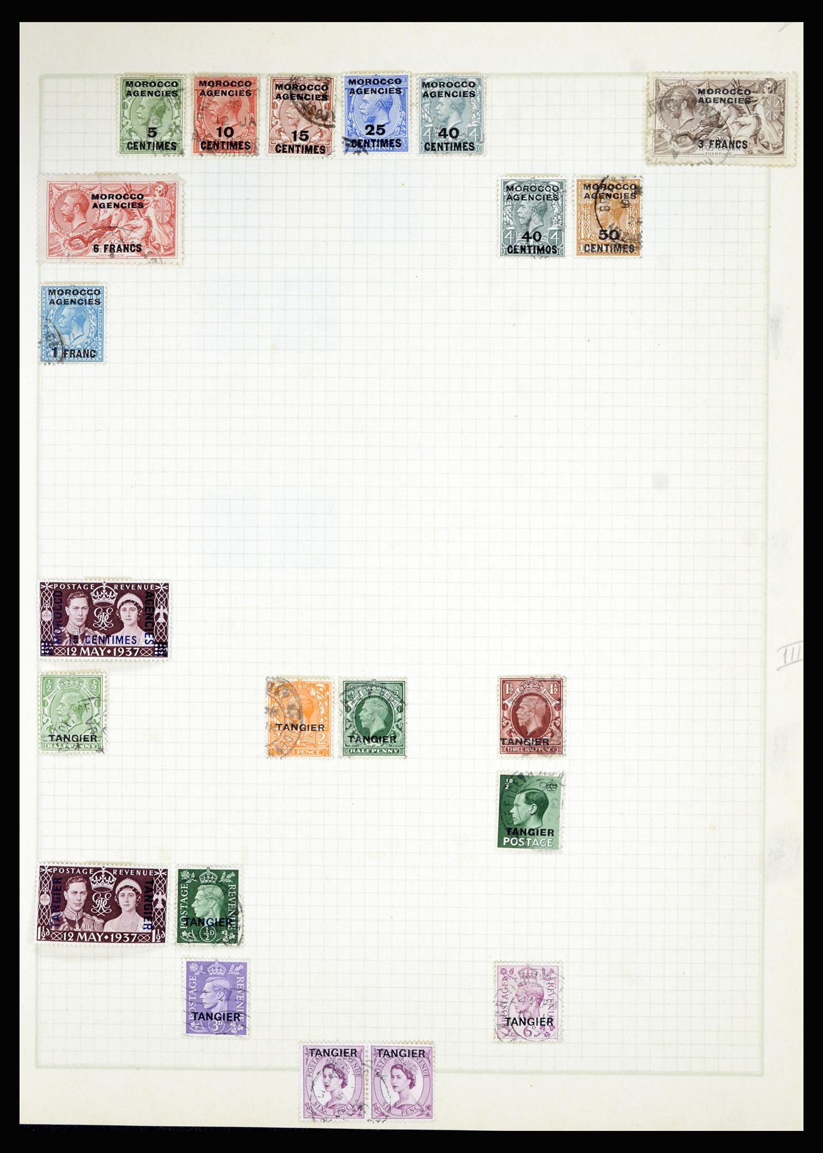 36867 317 - Postzegelverzameling 36867 Afrika landen A-M 1860-1960.