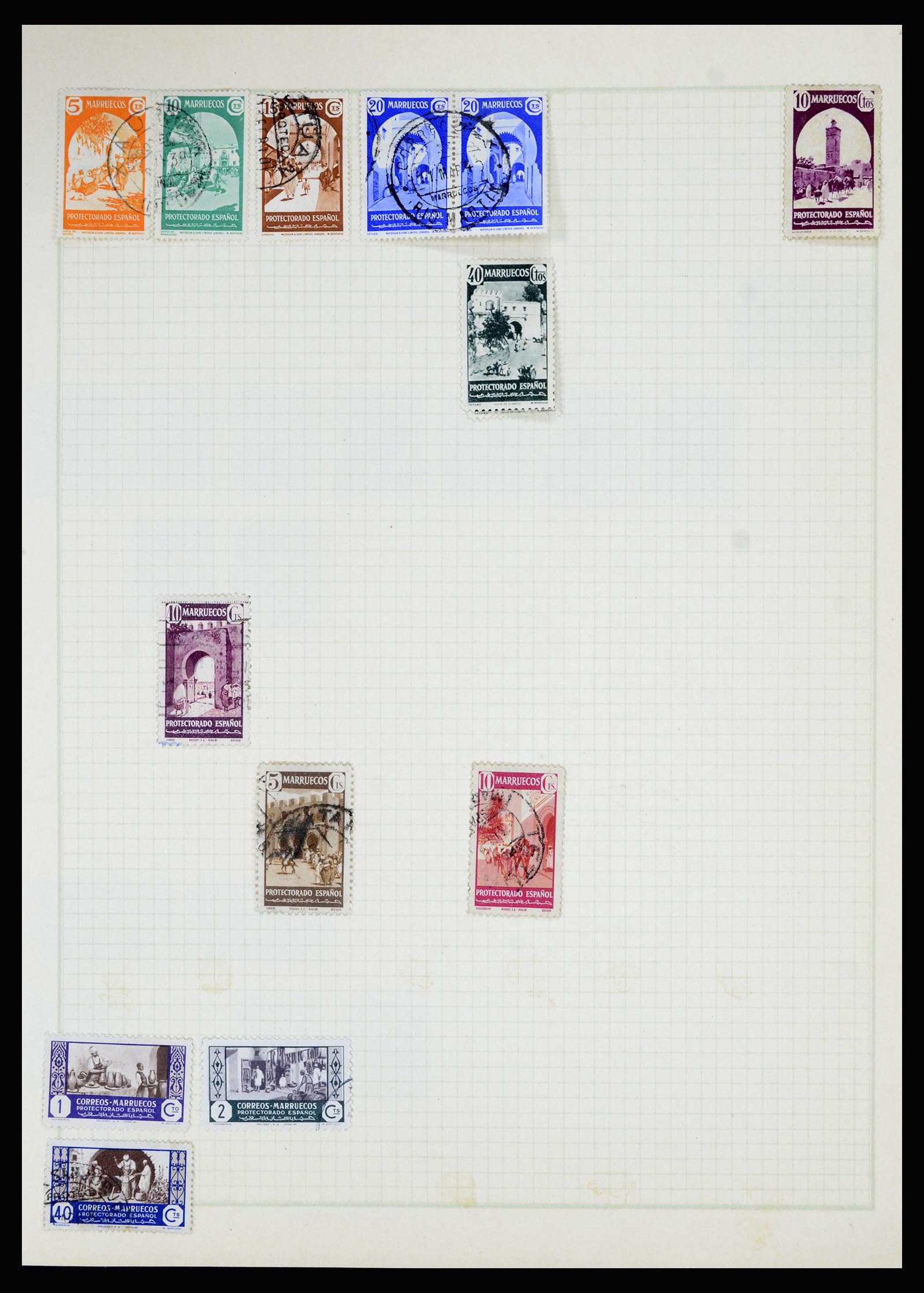 36867 326 - Postzegelverzameling 36867 Afrika landen A-M 1860-1960.