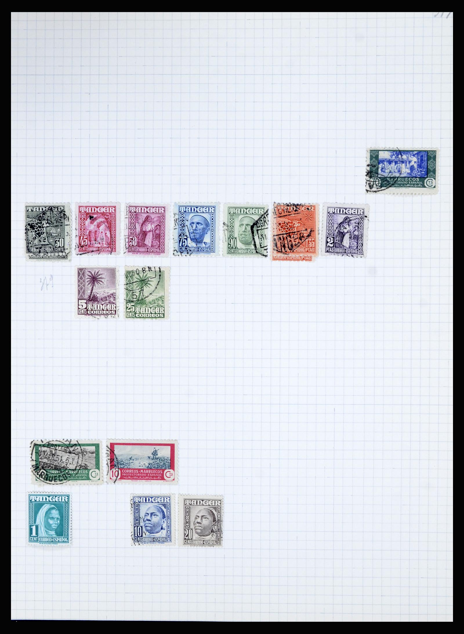36867 327 - Postzegelverzameling 36867 Afrika landen A-M 1860-1960.