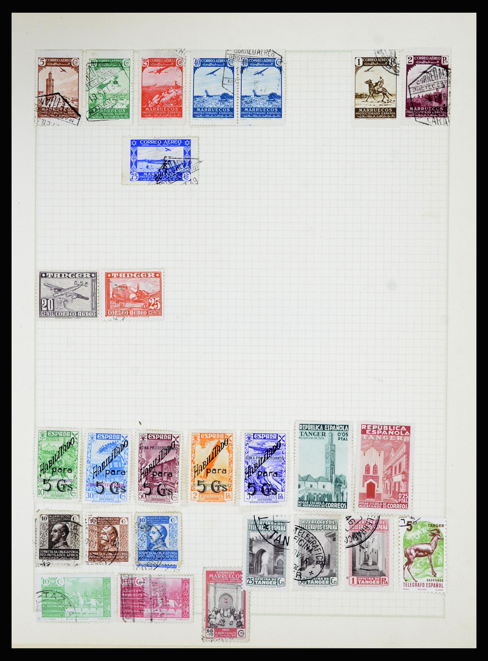 36867 328 - Postzegelverzameling 36867 Afrika landen A-M 1860-1960.