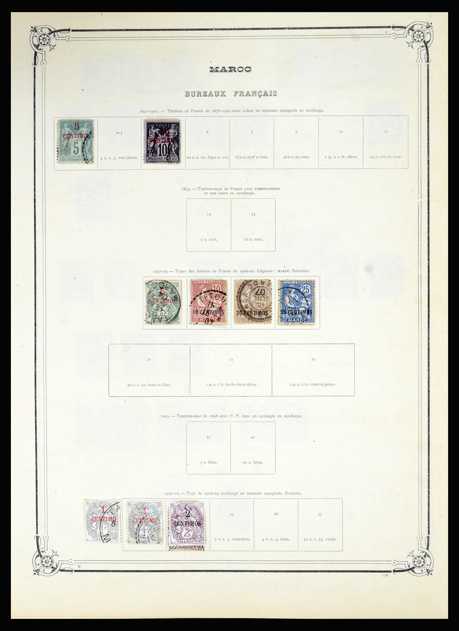 36867 329 - Postzegelverzameling 36867 Afrika landen A-M 1860-1960.