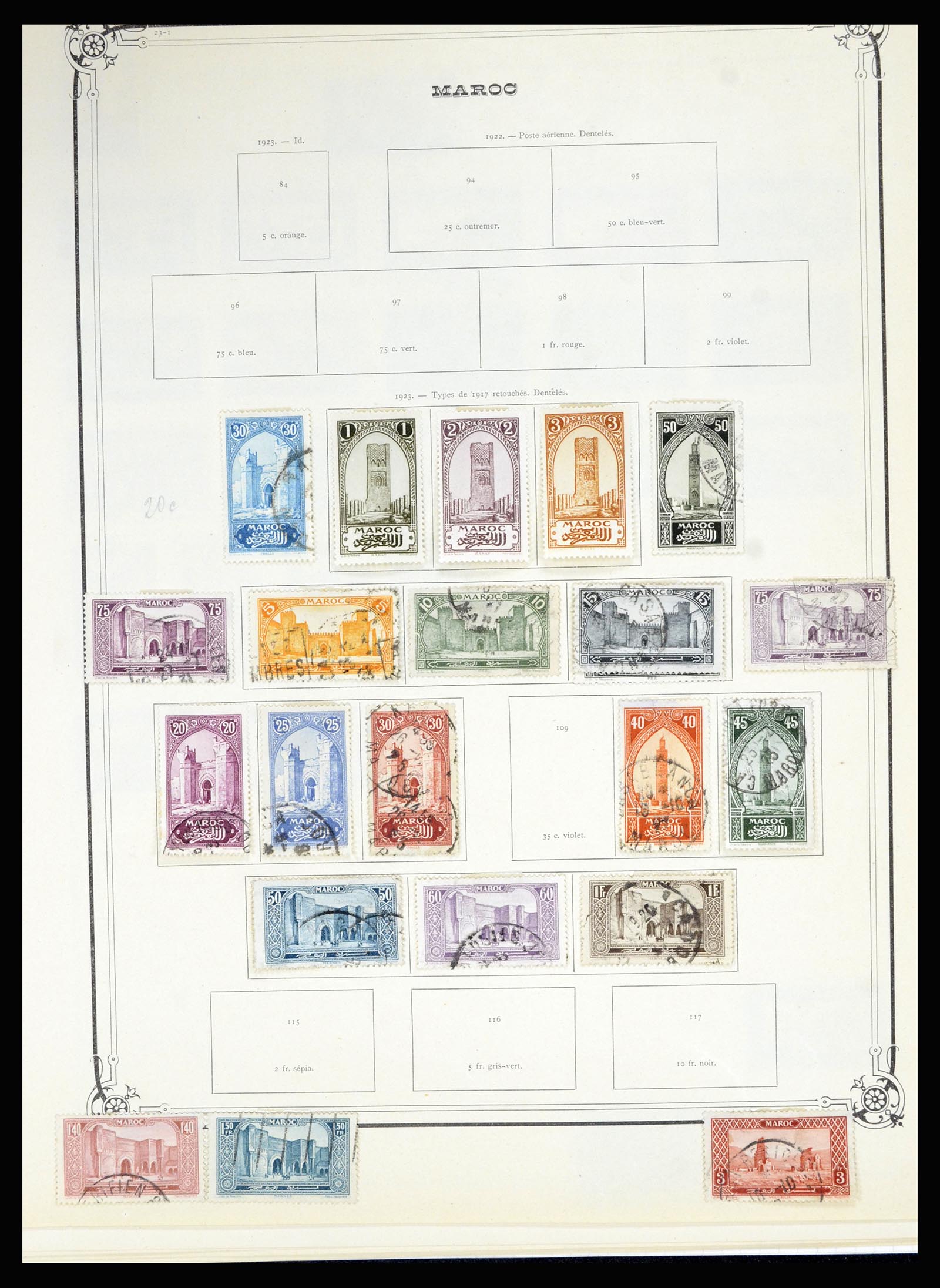 36867 332 - Postzegelverzameling 36867 Afrika landen A-M 1860-1960.