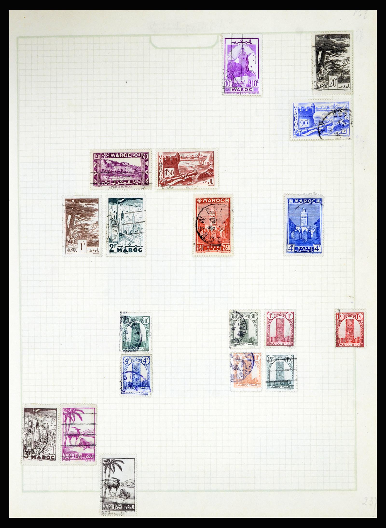 36867 334 - Postzegelverzameling 36867 Afrika landen A-M 1860-1960.