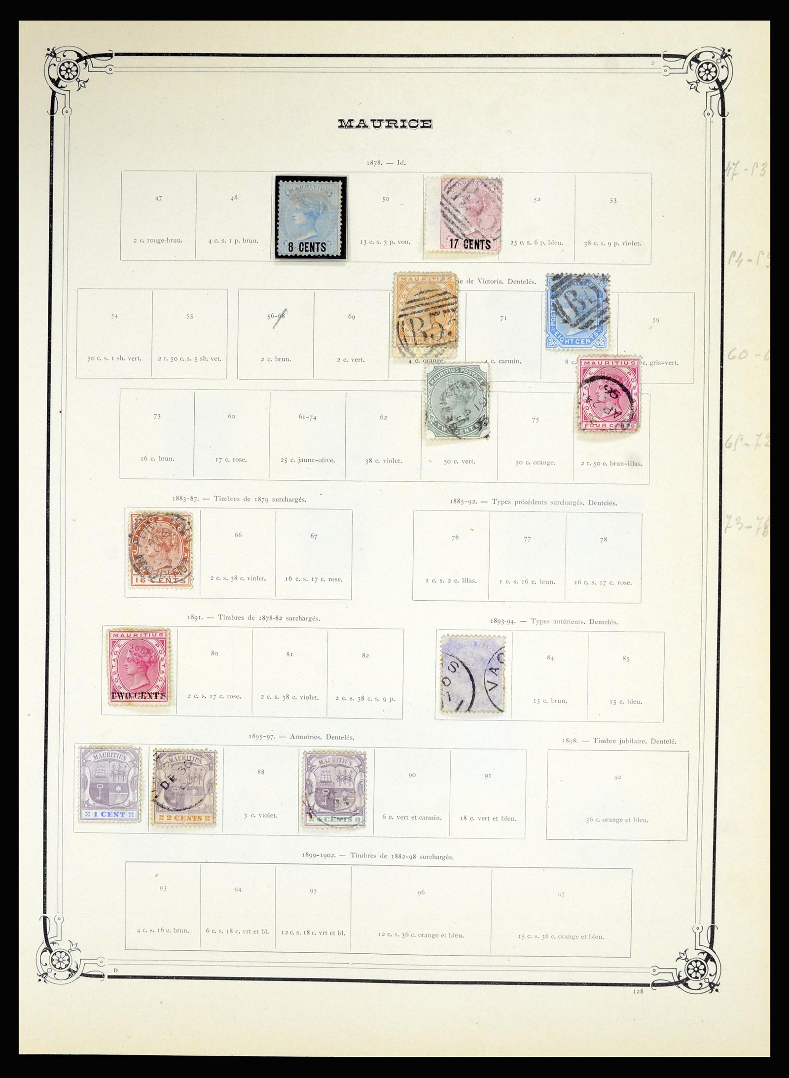 36867 343 - Postzegelverzameling 36867 Afrika landen A-M 1860-1960.