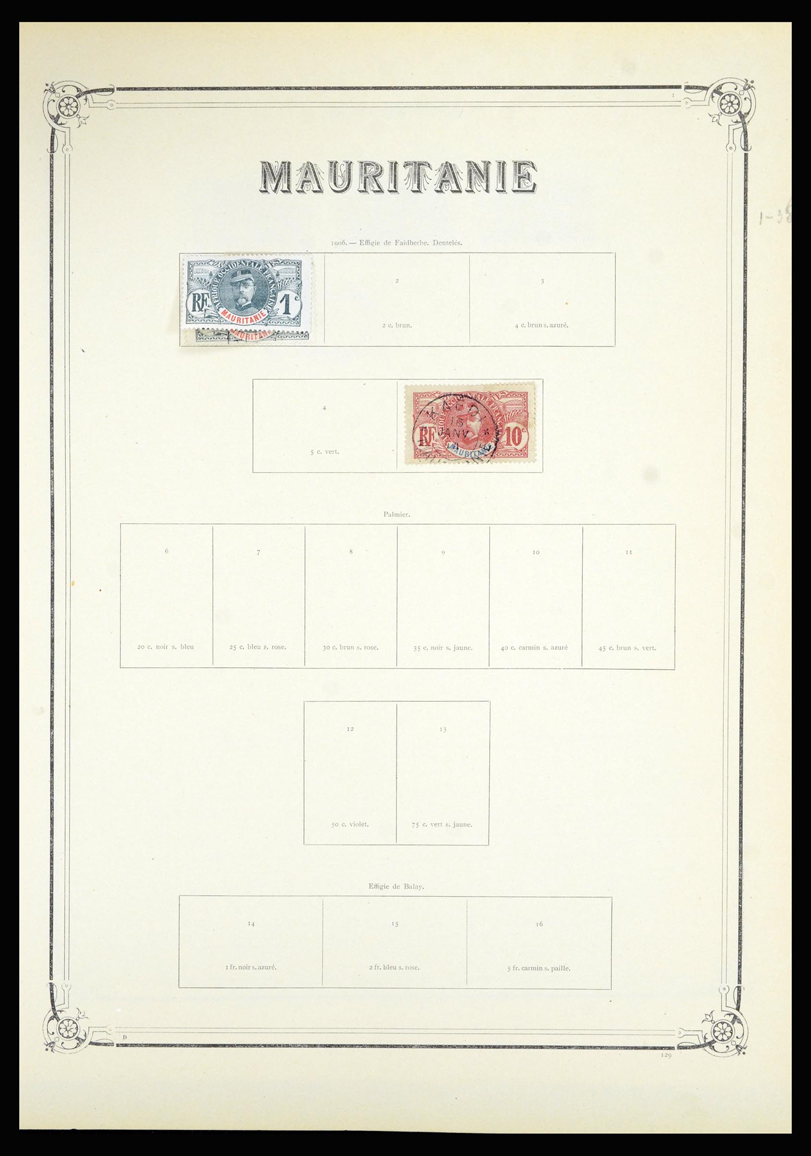 36867 348 - Postzegelverzameling 36867 Afrika landen A-M 1860-1960.