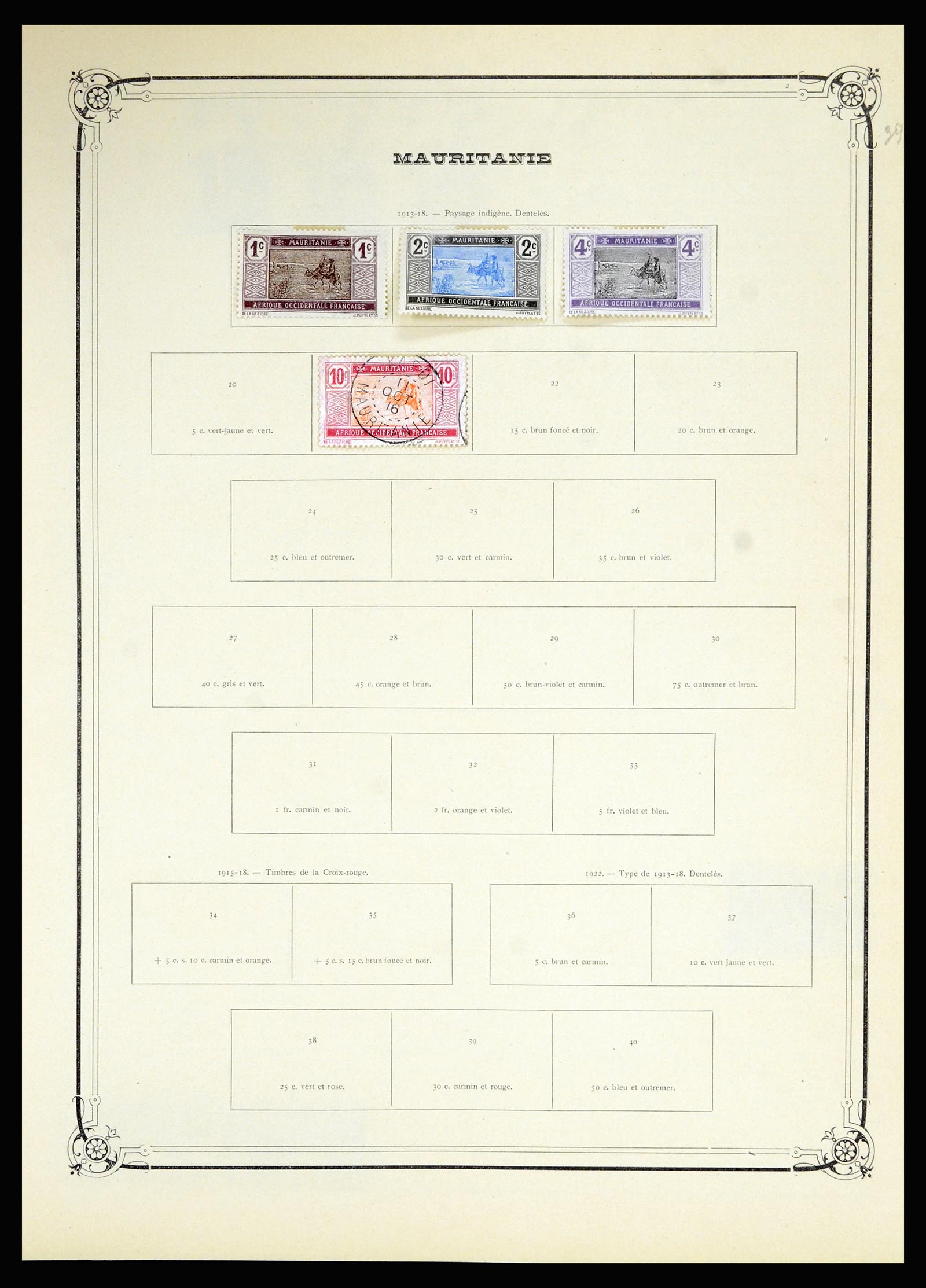 36867 349 - Postzegelverzameling 36867 Afrika landen A-M 1860-1960.