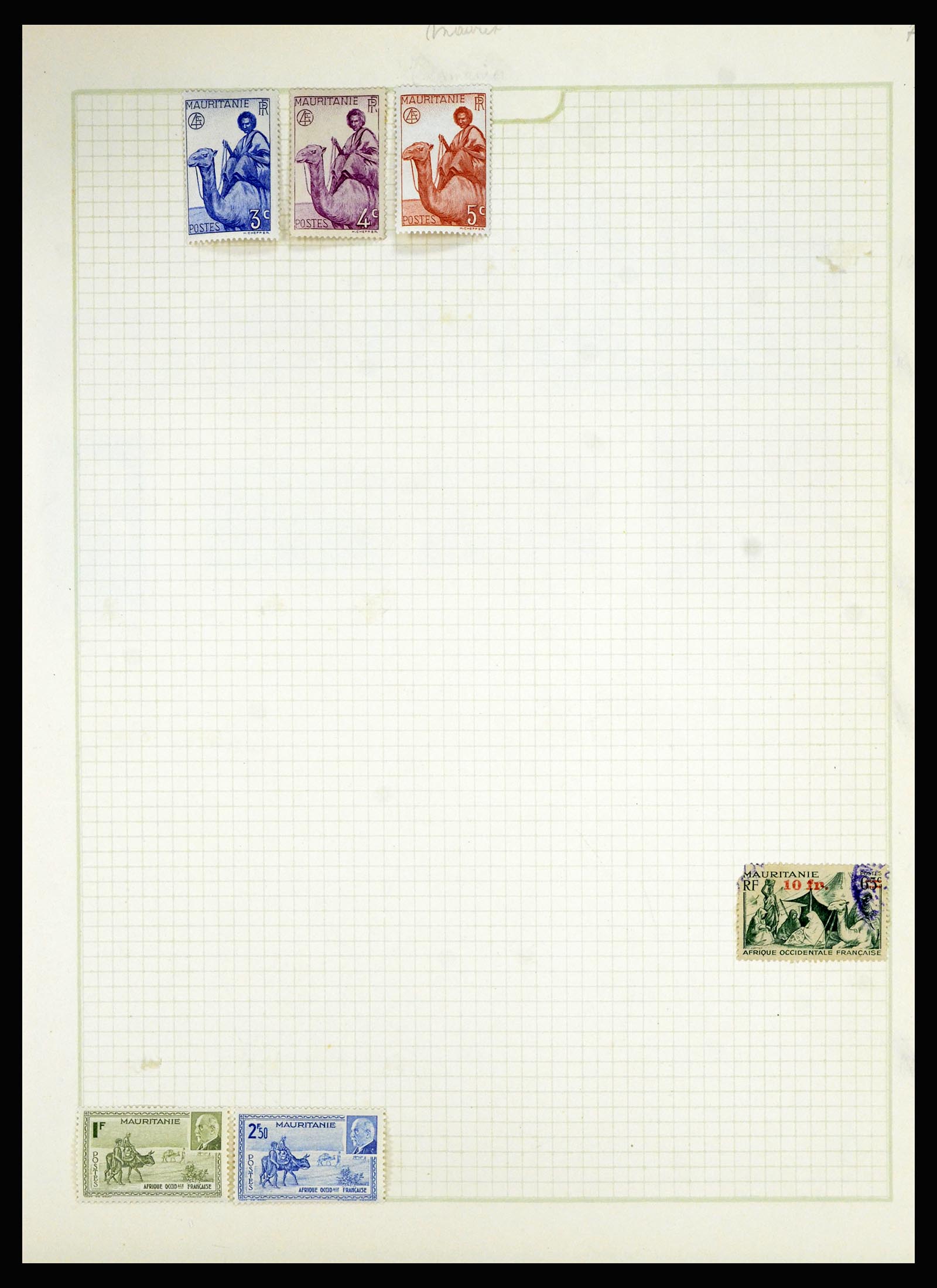 36867 350 - Postzegelverzameling 36867 Afrika landen A-M 1860-1960.