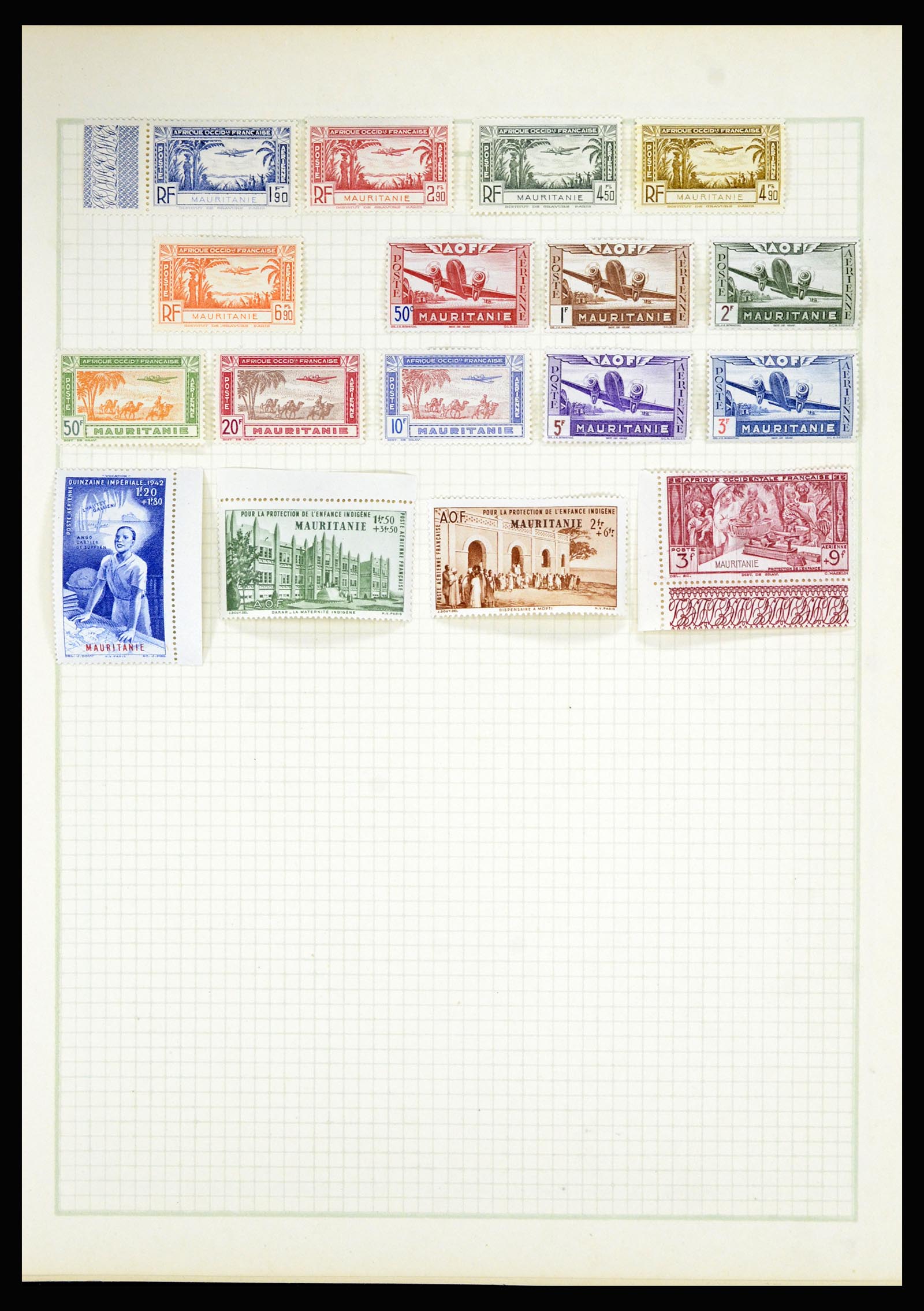 36867 351 - Postzegelverzameling 36867 Afrika landen A-M 1860-1960.