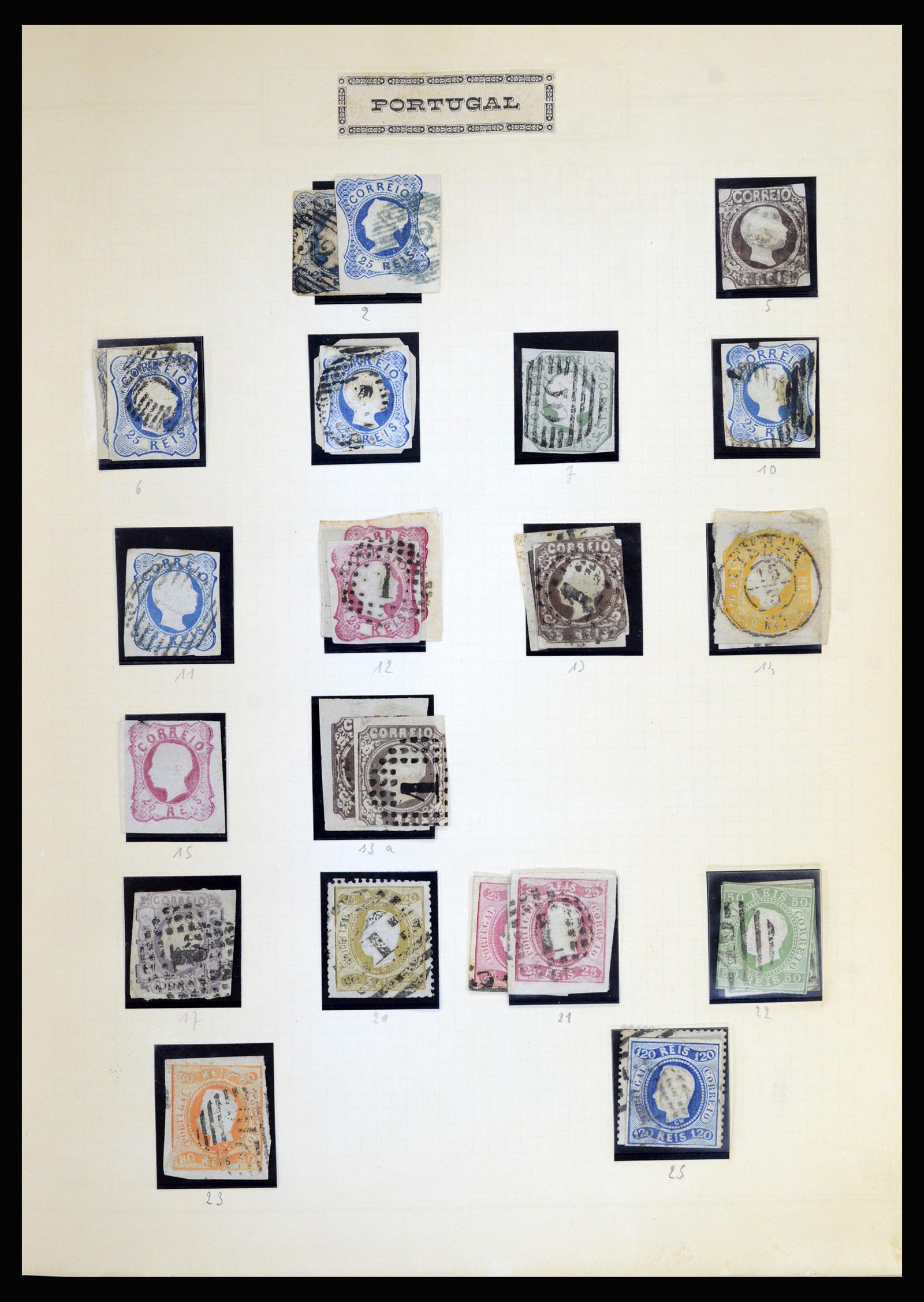 36869 001 - Postzegelverzameling 36869 Portugal 1853-1990.