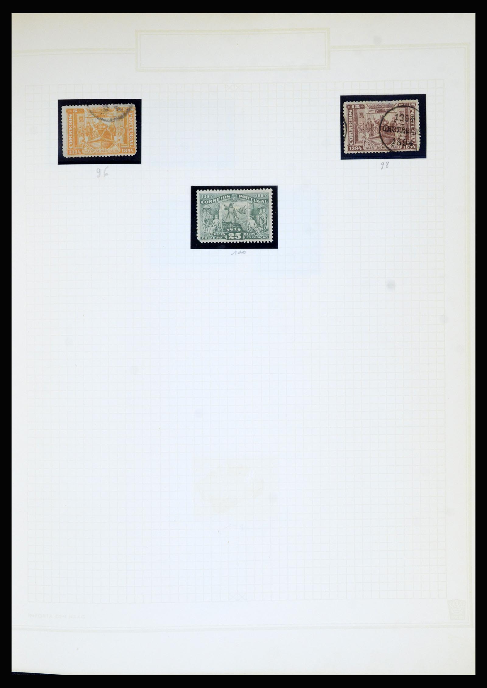 36869 007 - Postzegelverzameling 36869 Portugal 1853-1990.