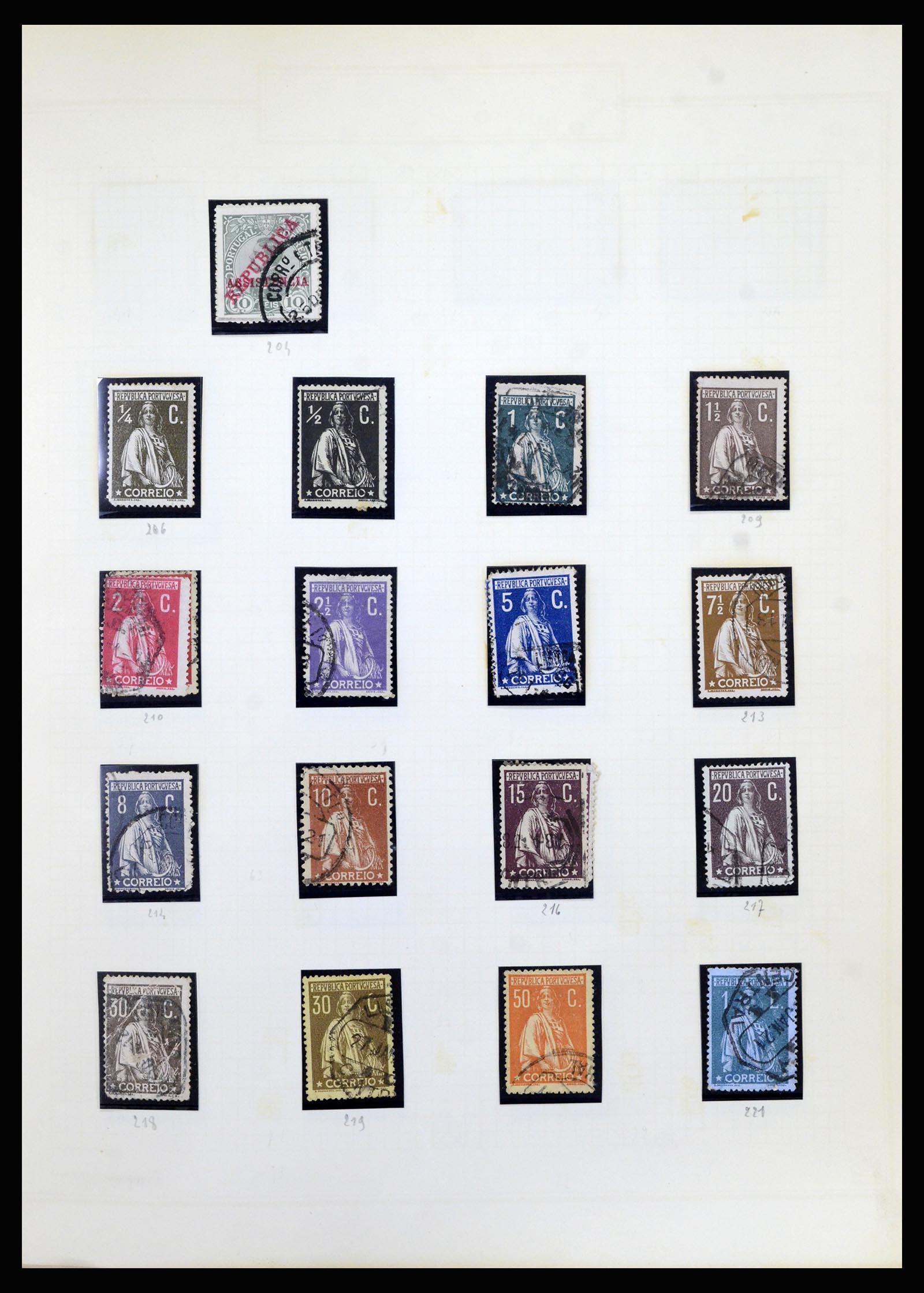 36869 013 - Postzegelverzameling 36869 Portugal 1853-1990.