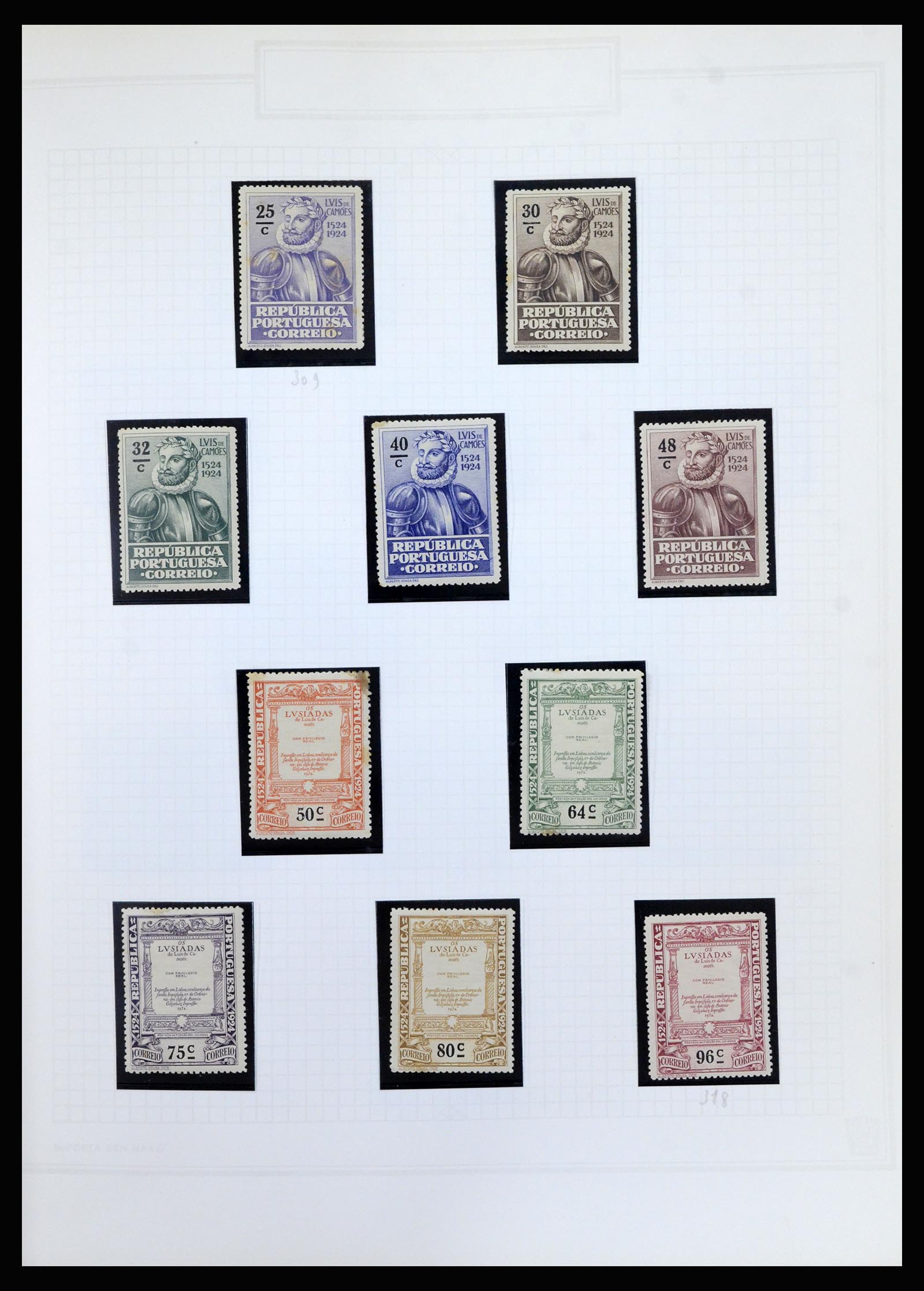 36869 019 - Postzegelverzameling 36869 Portugal 1853-1990.